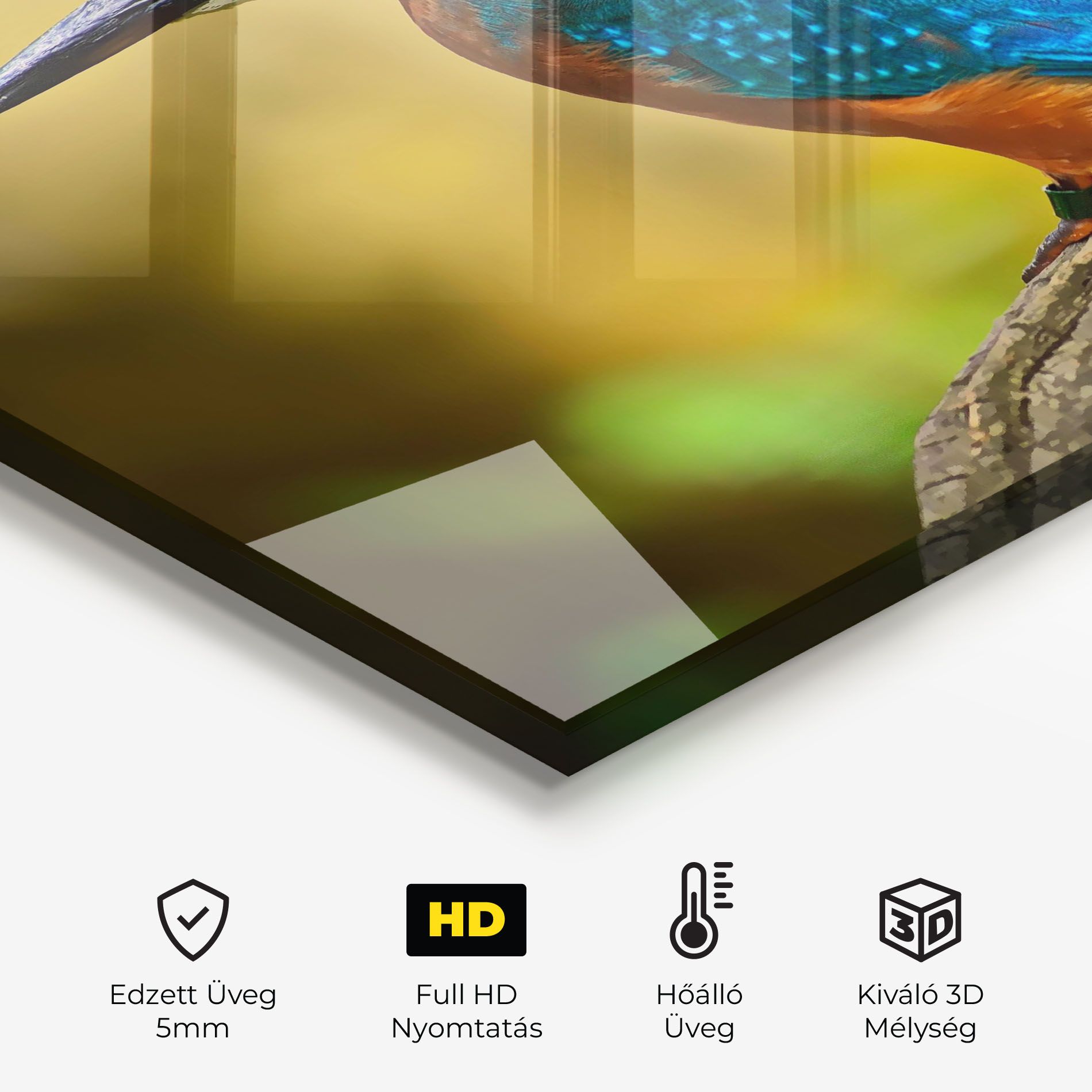 Cute Blue Bird mockup 2