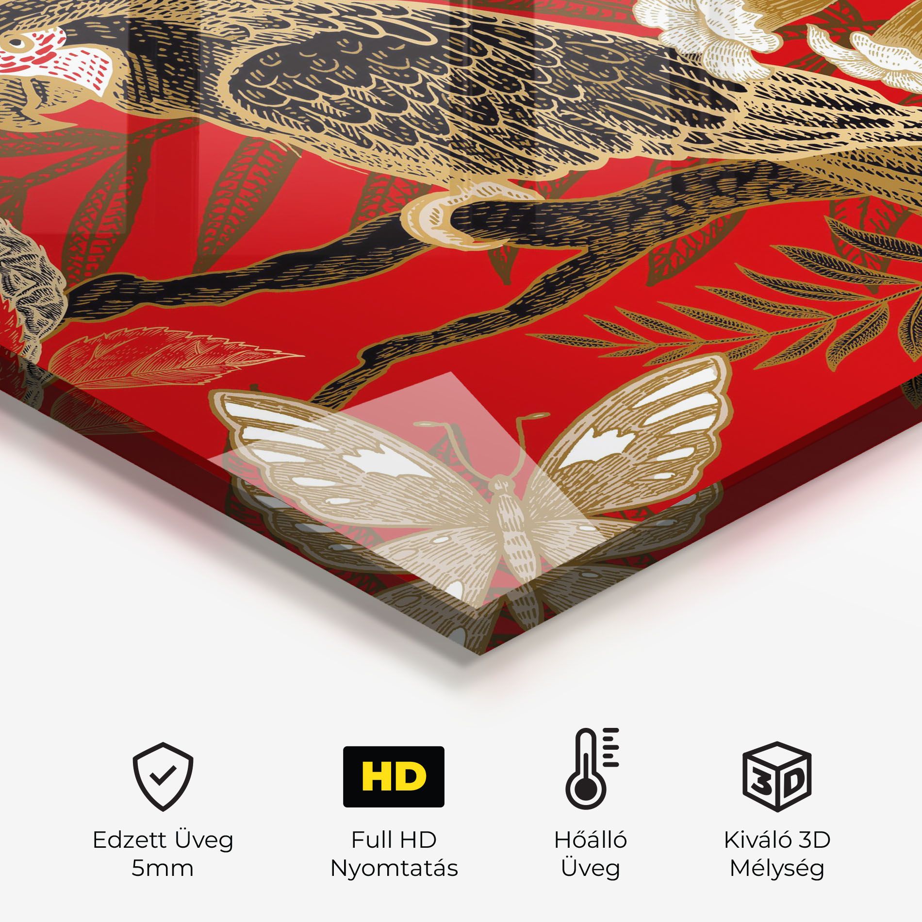 Gold Red Carrot mockup 2