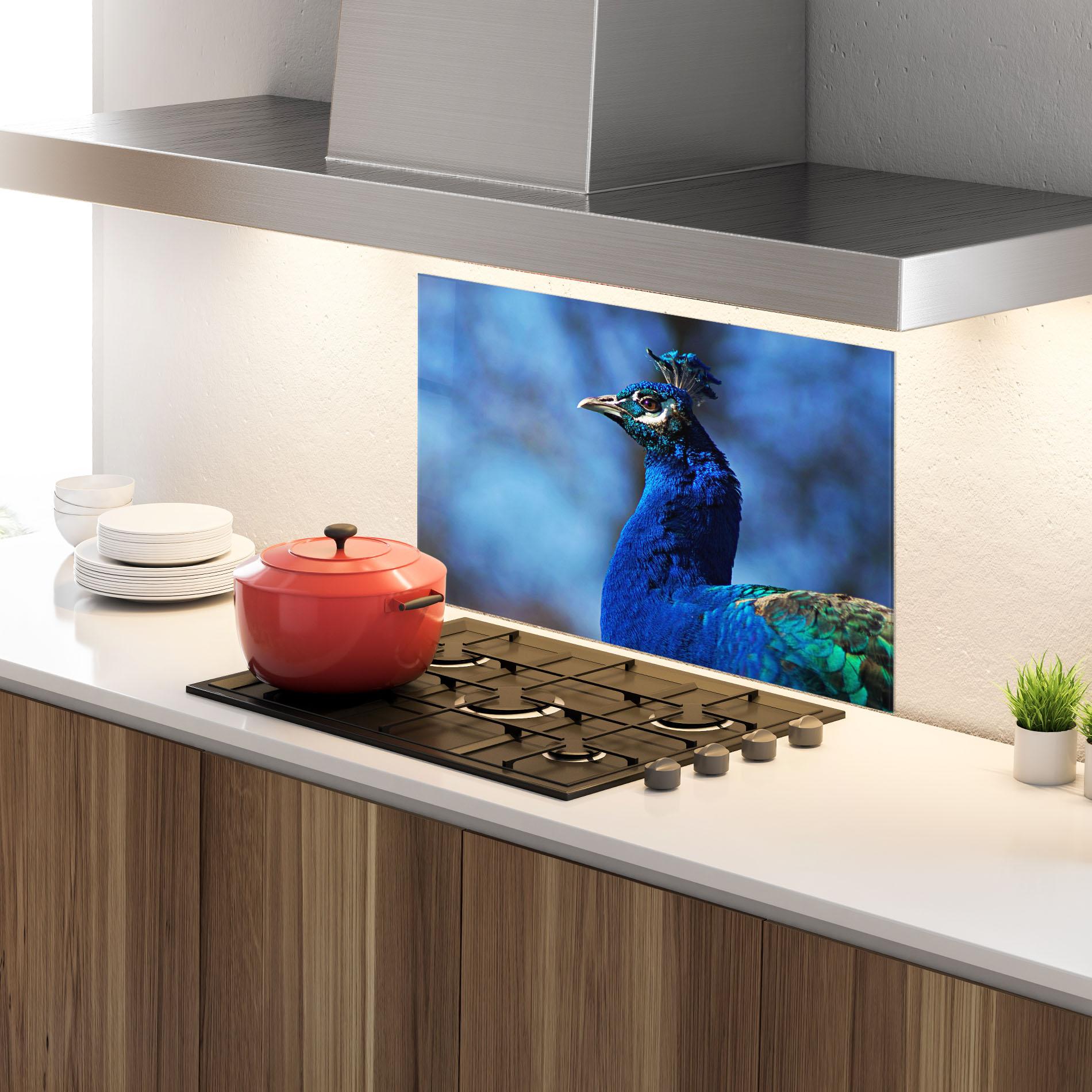 Konyhai üveg hátfal Blue Bird mockup 4