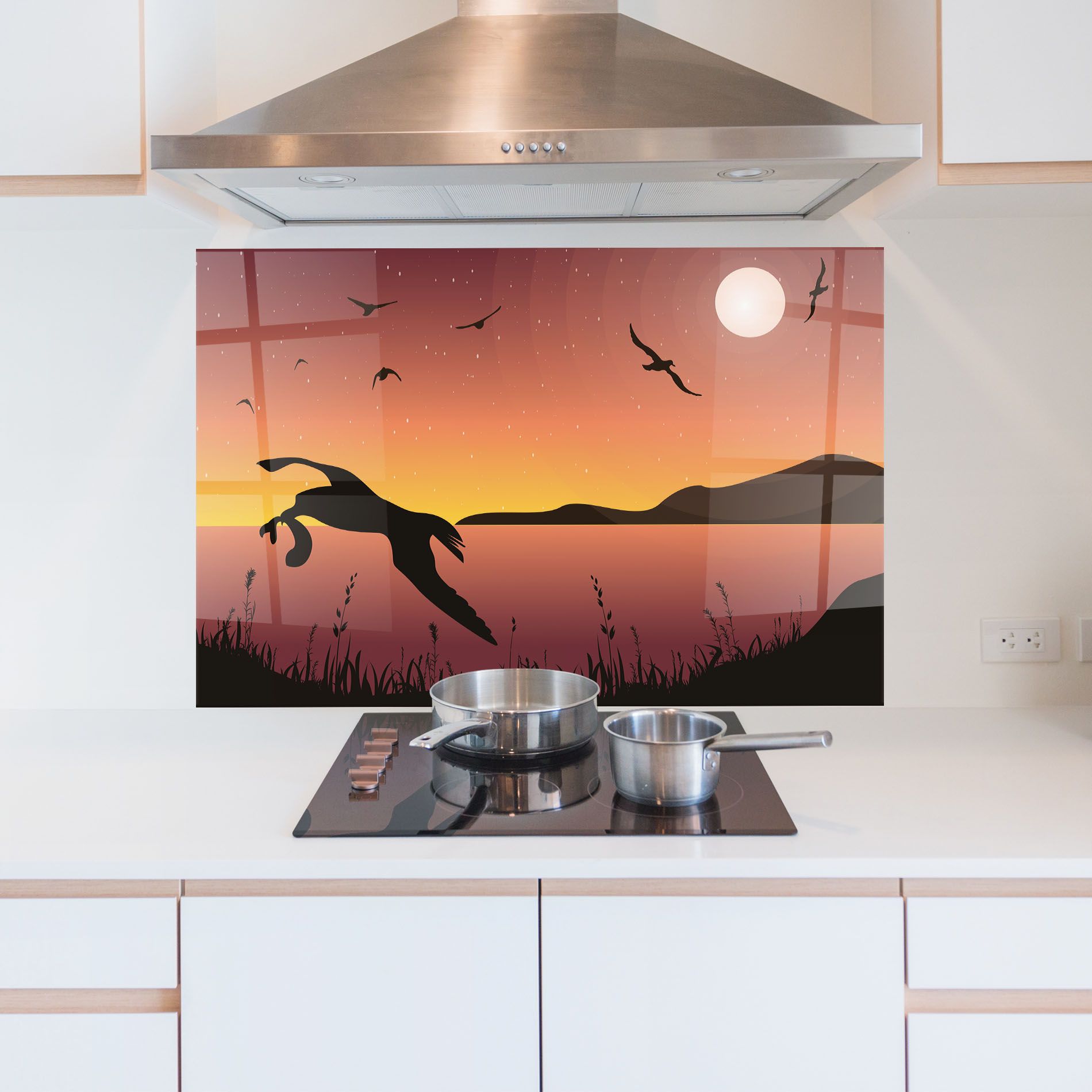 Birds Fishing mockup 5