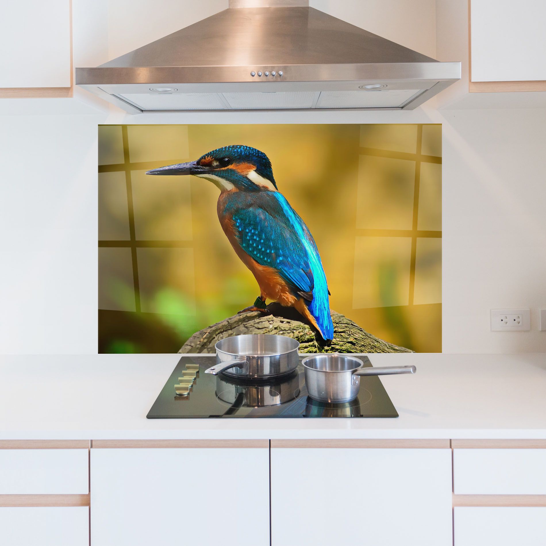 Cute Blue Bird mockup 5