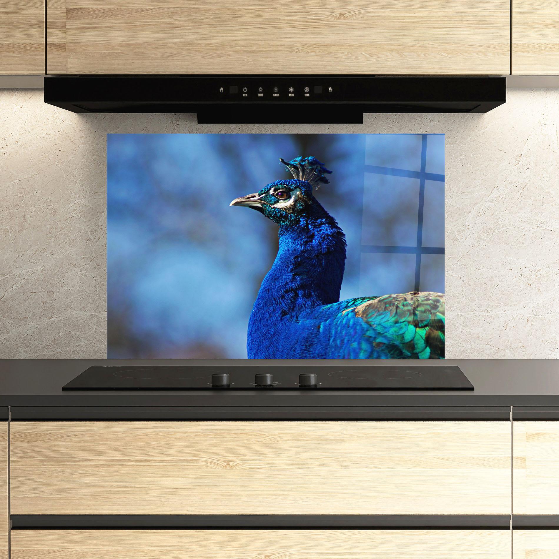 Konyhai üveg hátfal Blue Bird mockup 3