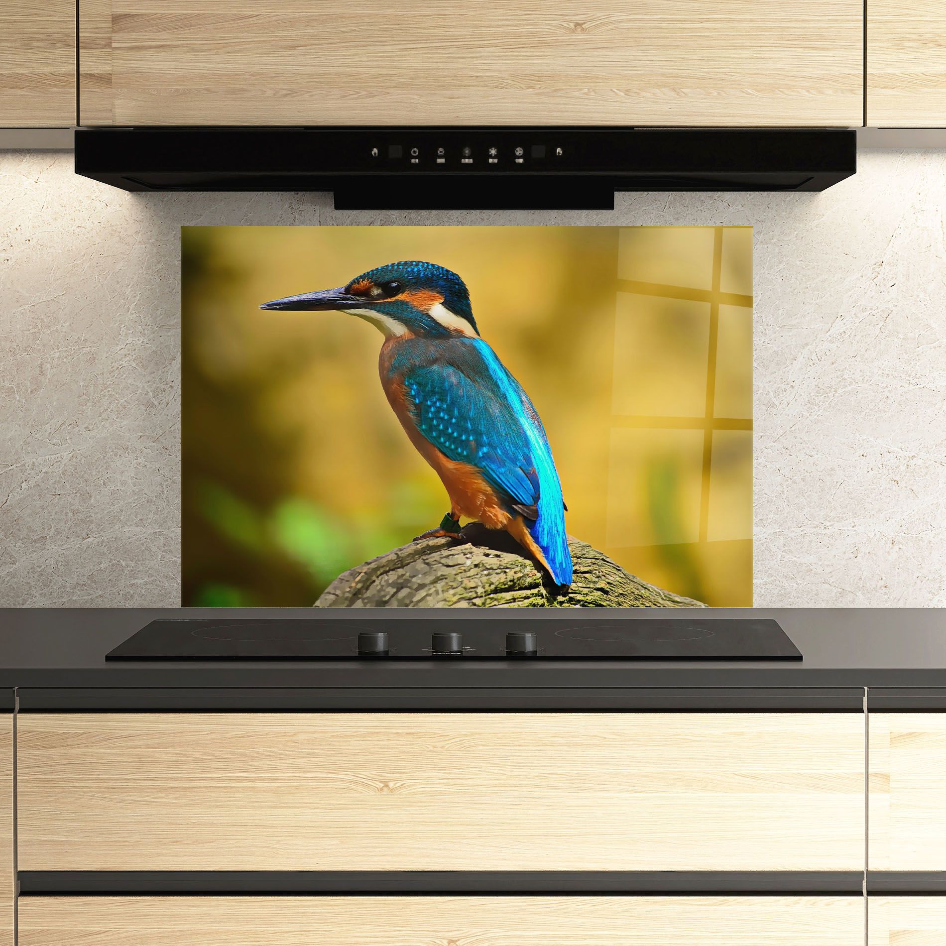 Cute Blue Bird mockup 3