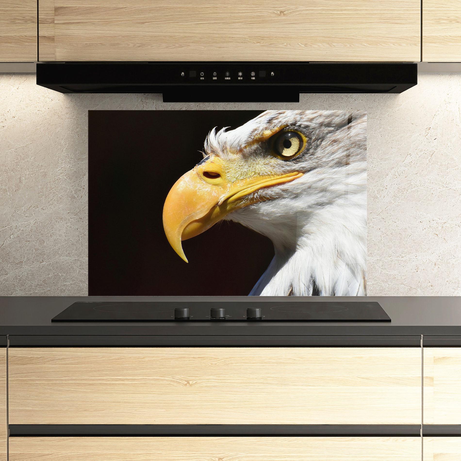 Konyhai üveg hátfal Eagle Close Up mockup 3