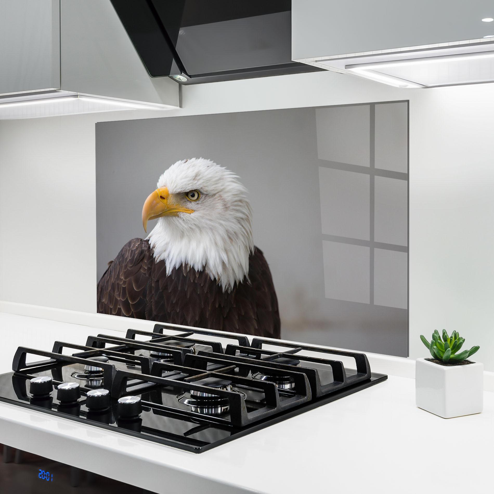 Konyhai üveg hátfal Beautiful Eagle mockup 6