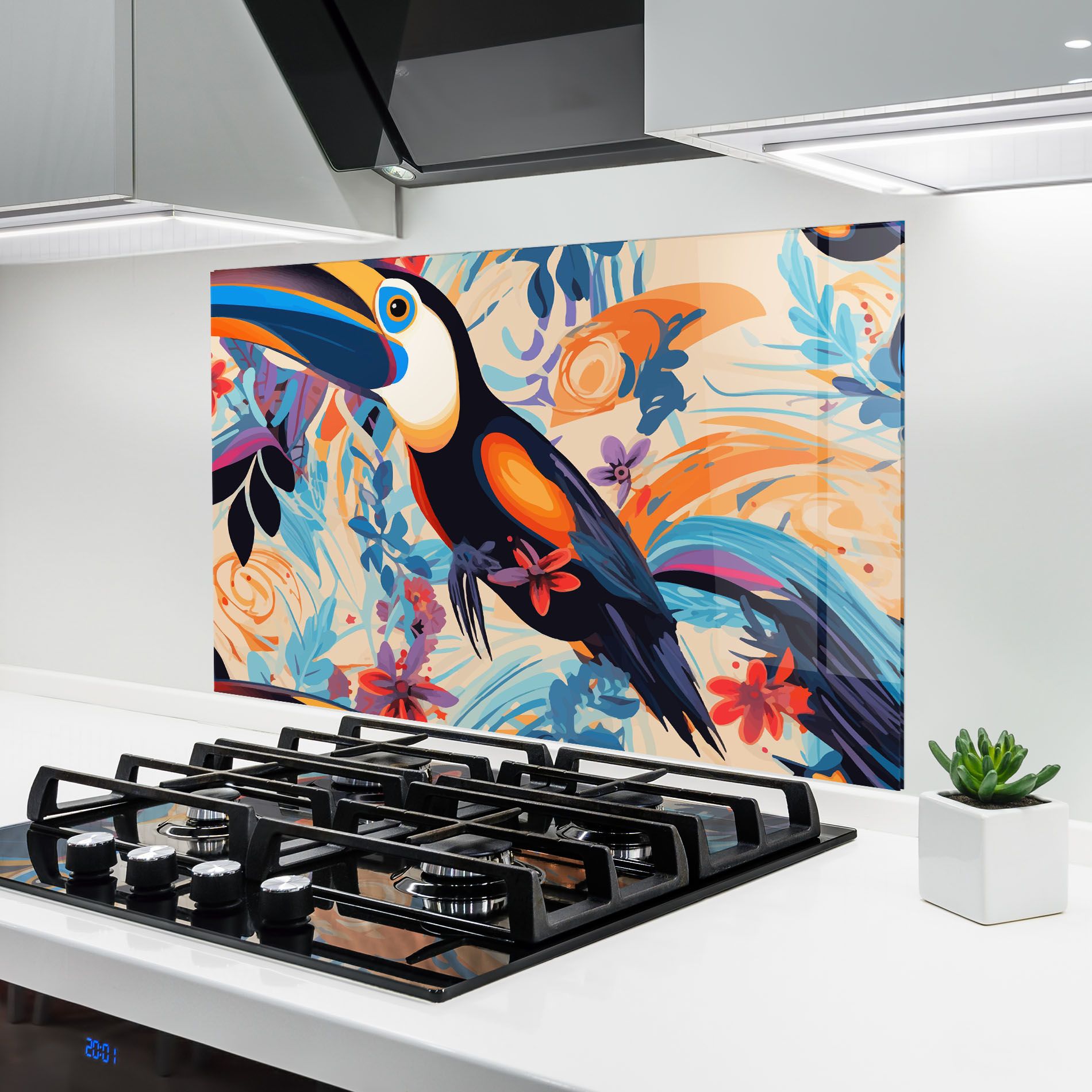 Colorful Toucan mockup 6