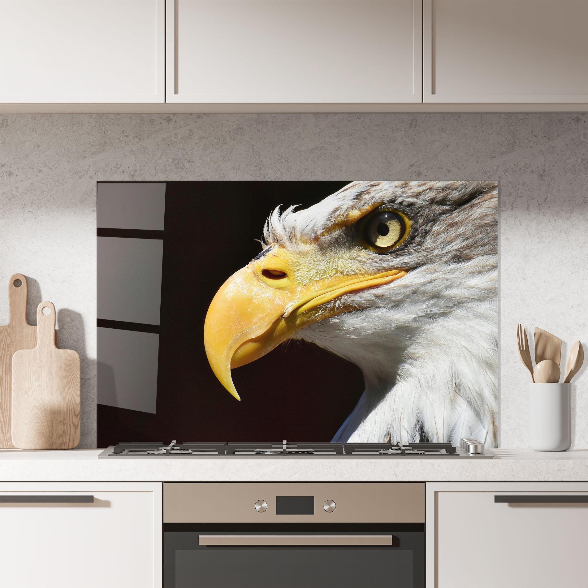 Konyhai üveg hátfal Eagle Close Up mockup 7