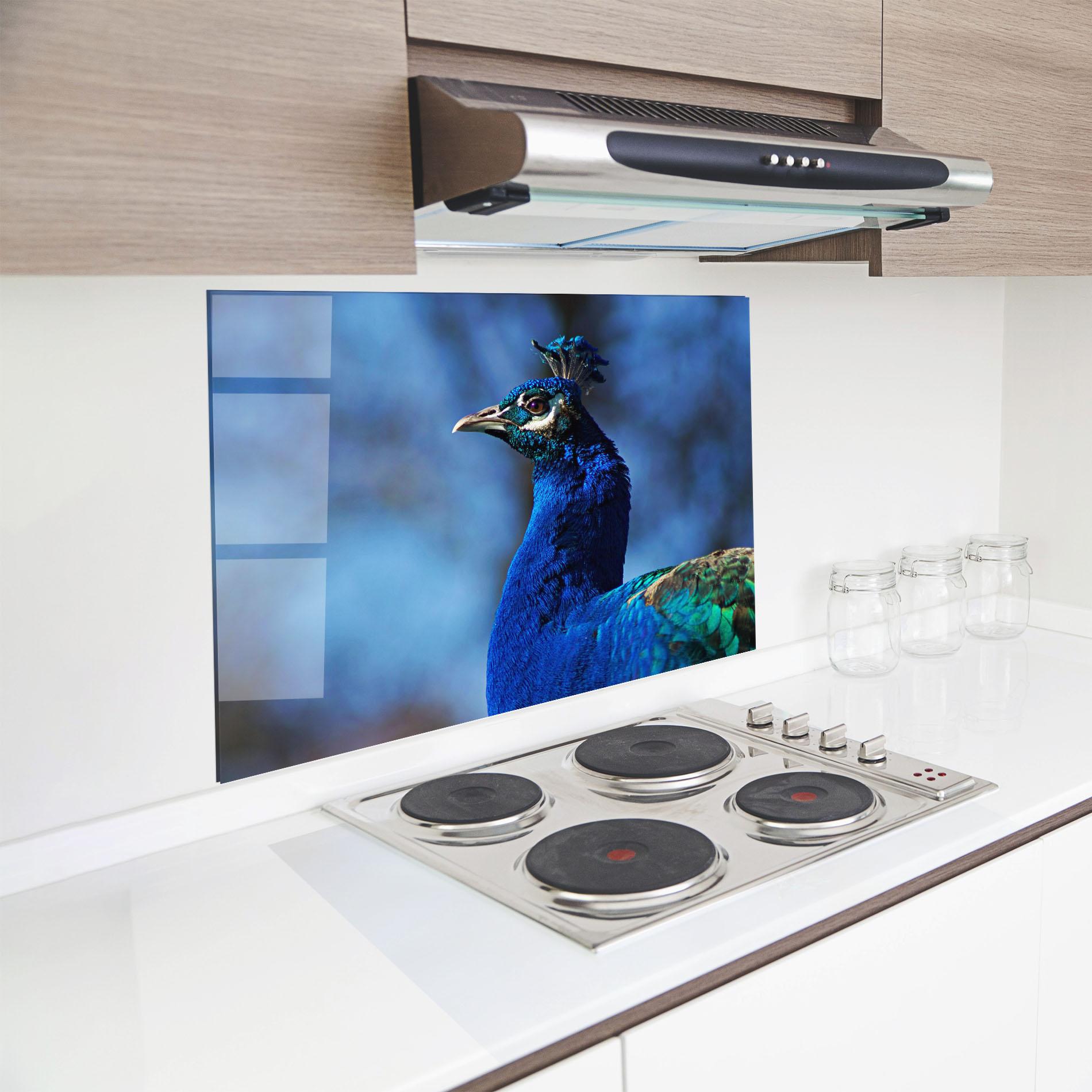 Konyhai üveg hátfal Blue Bird mockup 8