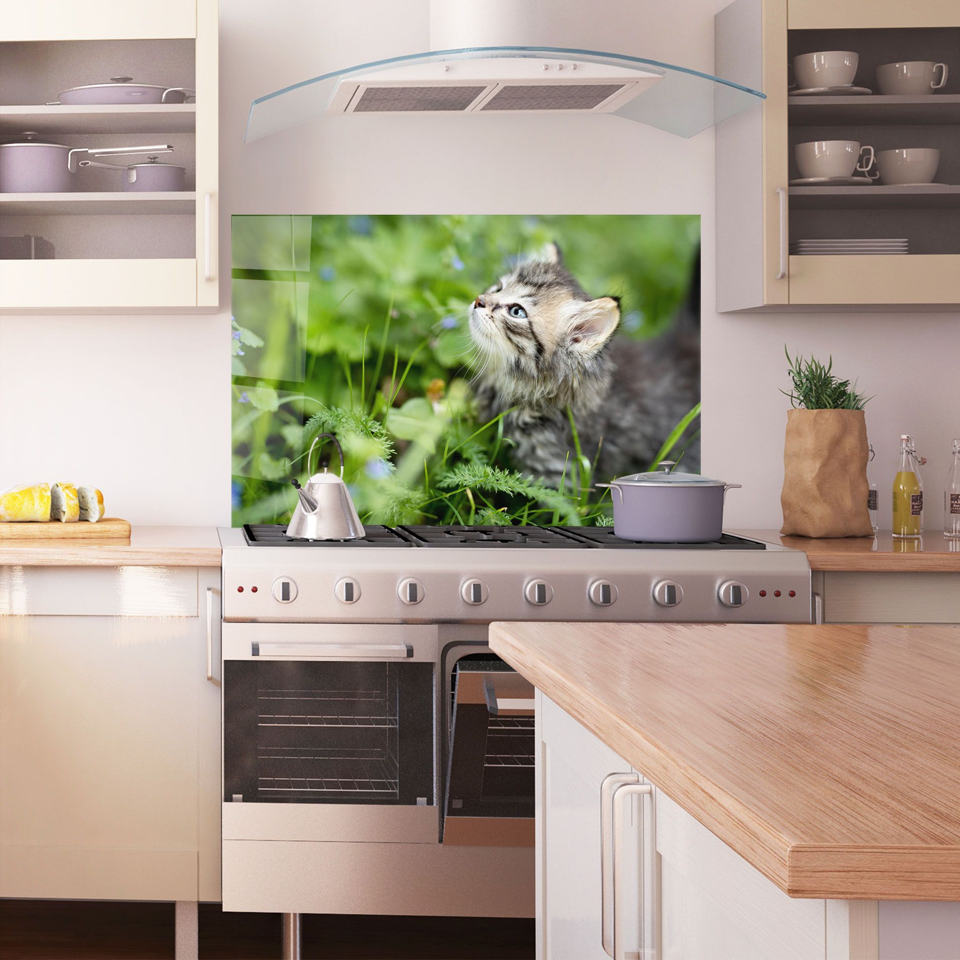 Brown Baby Cat mockup 1