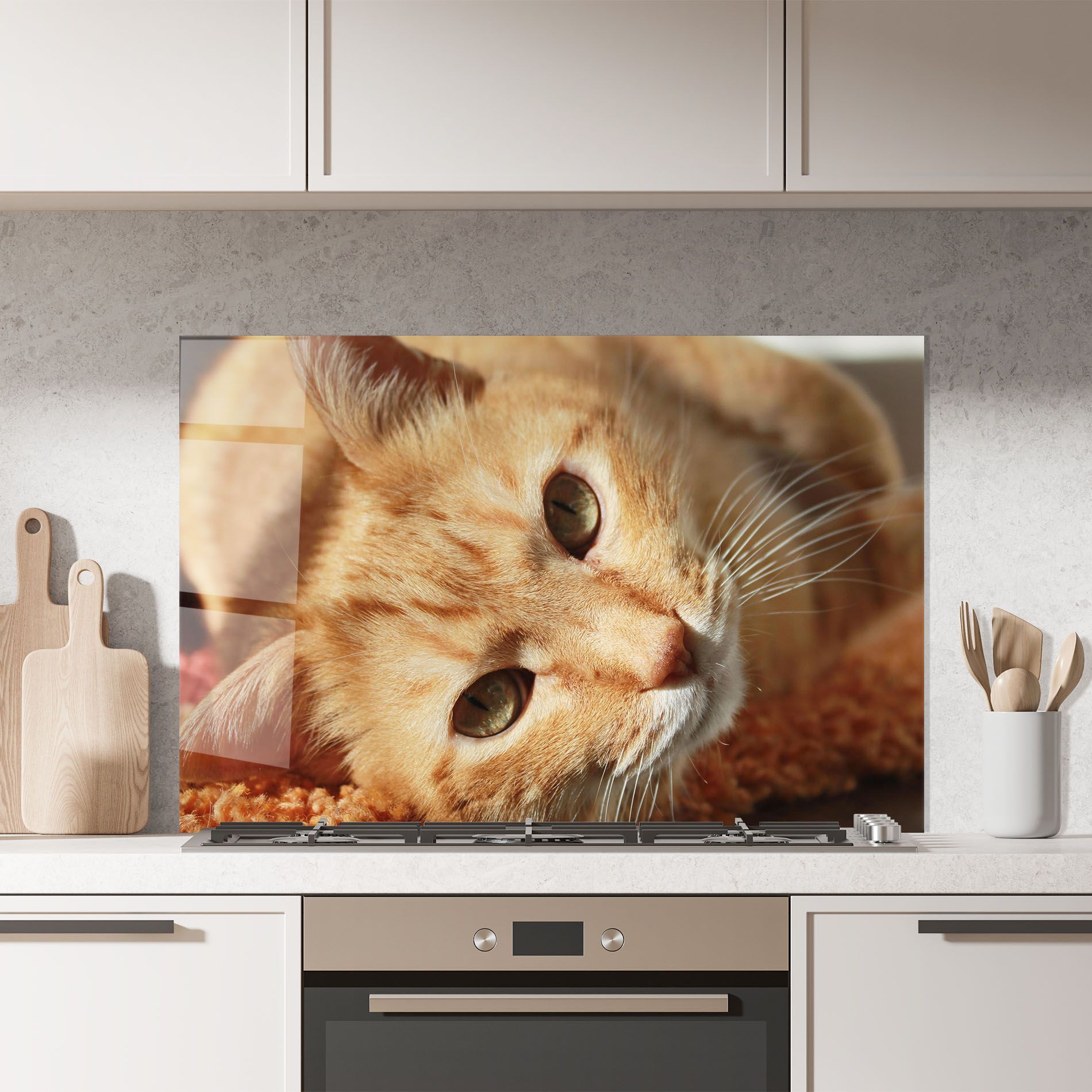 Pretty Orange Cat mockup 7