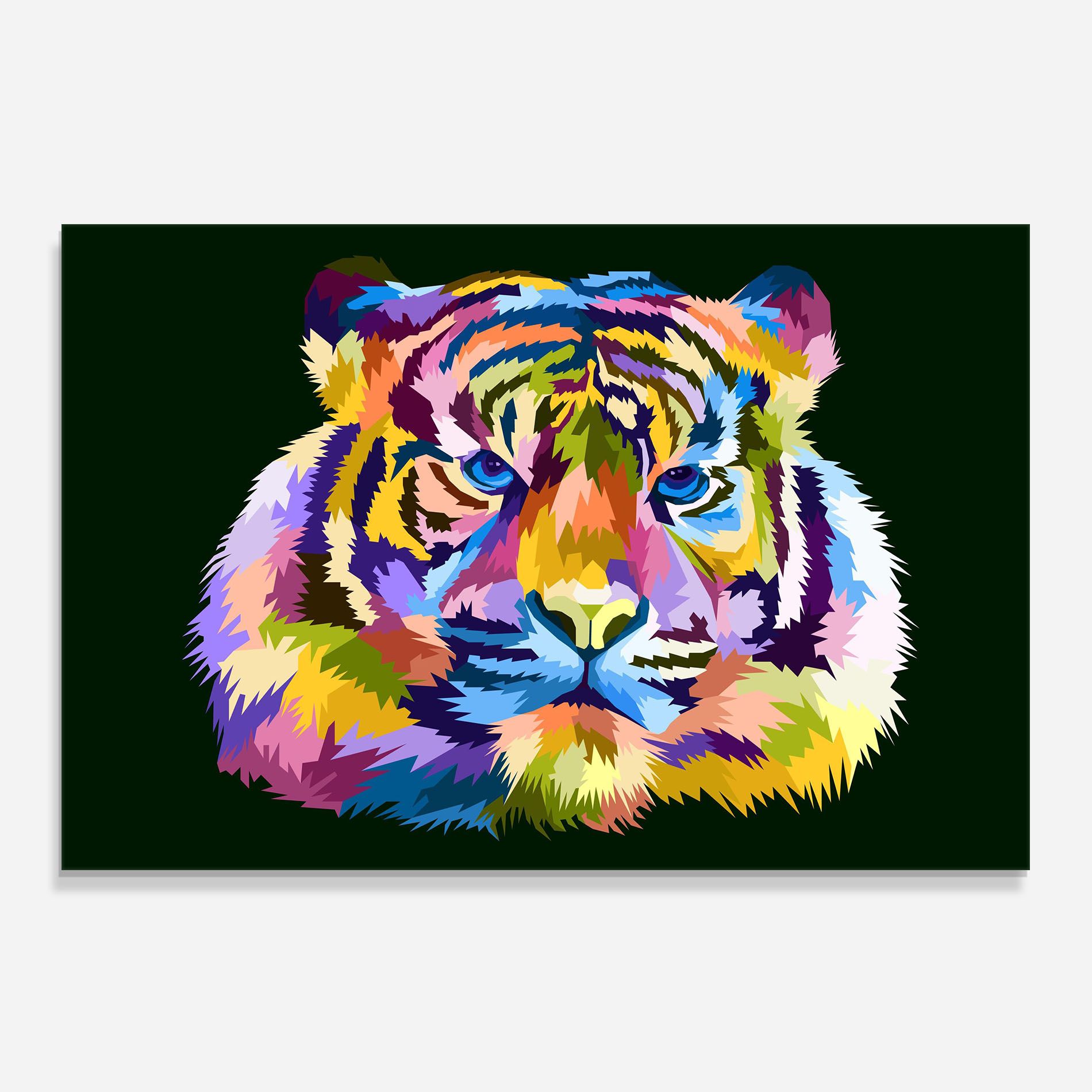 Tiger On Green mockup 0