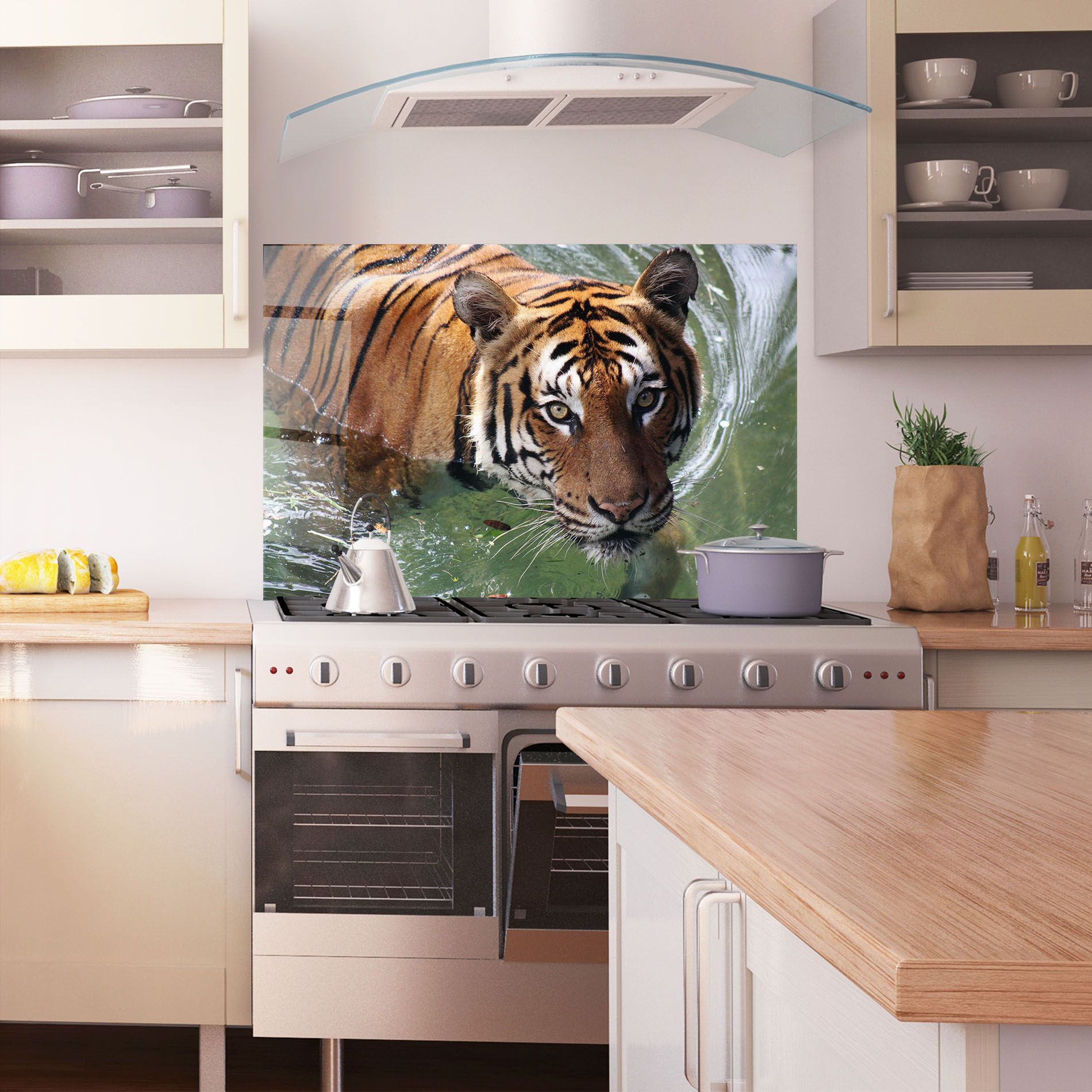 Tiger Swimming mockup 1
