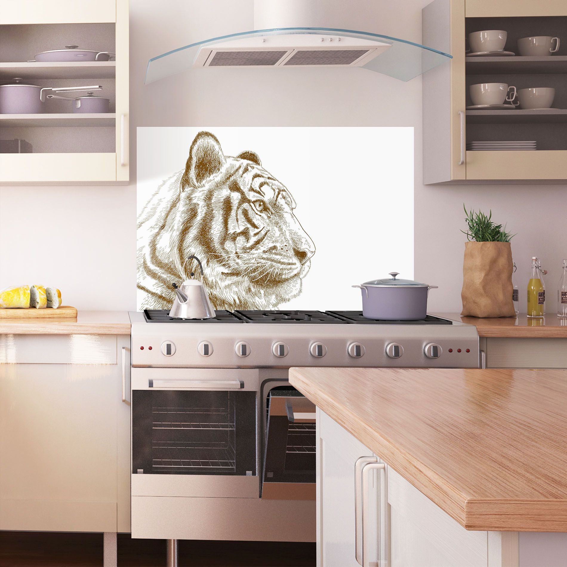 Tigerf Brown Head mockup 1