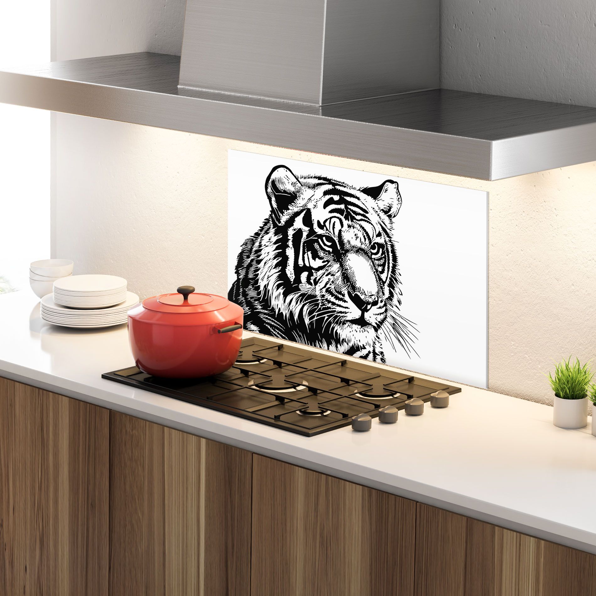 Tiger Head mockup 4