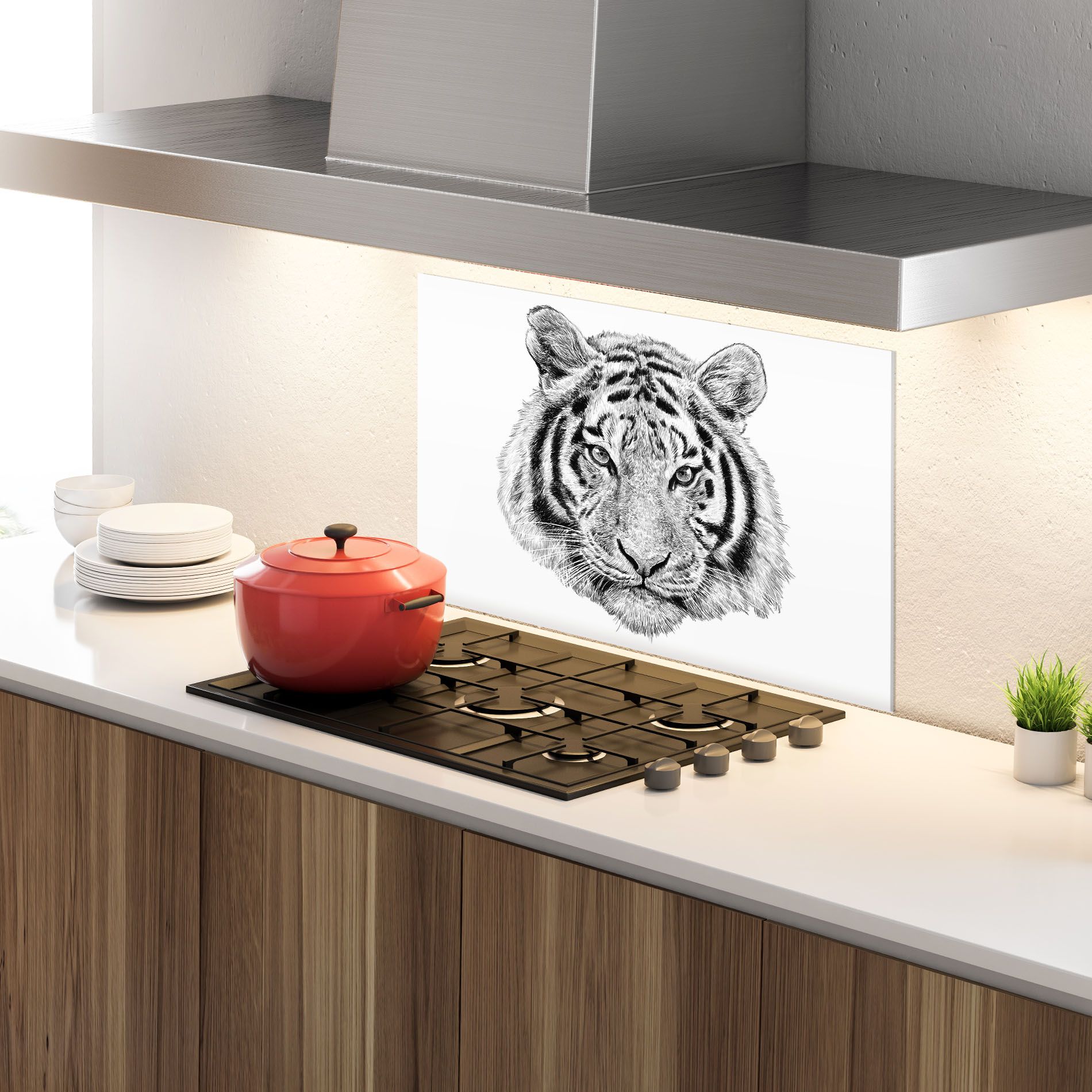 Tiger Line Head mockup 4