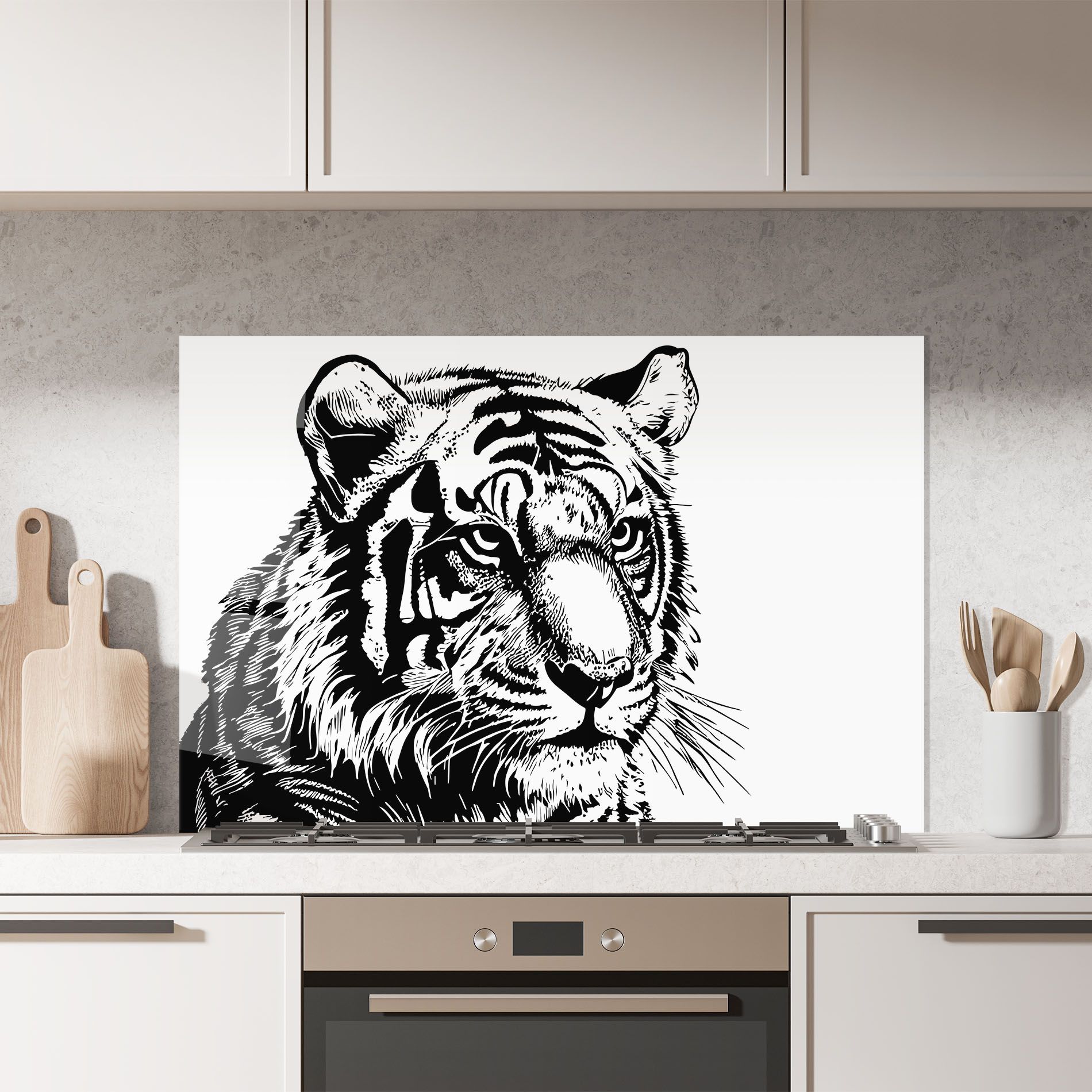 Tiger Head mockup 7
