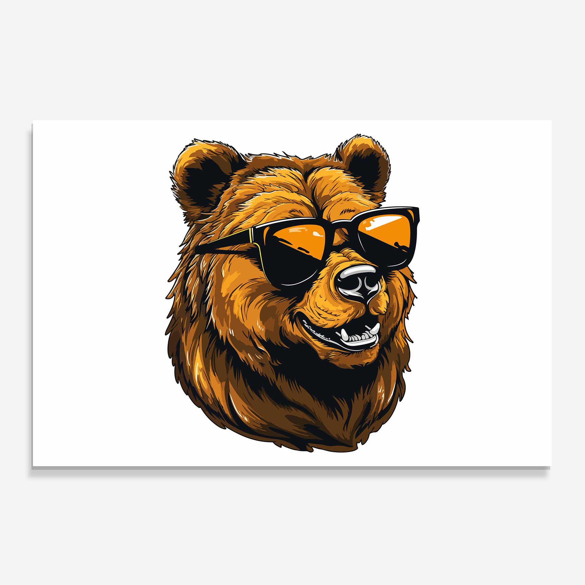 Konyhai üveg hátfal Cool Glasses mockup 0