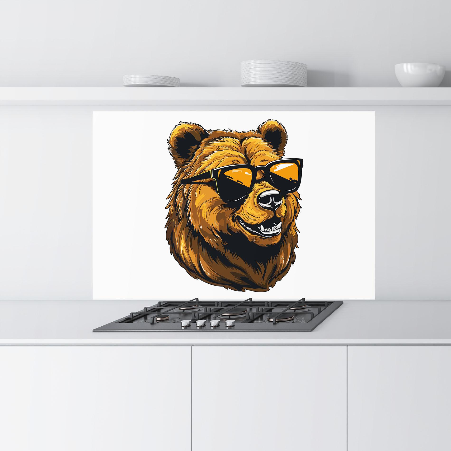 Konyhai üveg hátfal Cool Glasses mockup 9