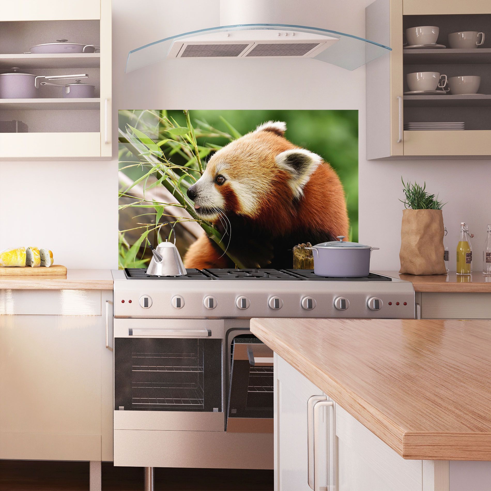 Cute Red Panda mockup 1