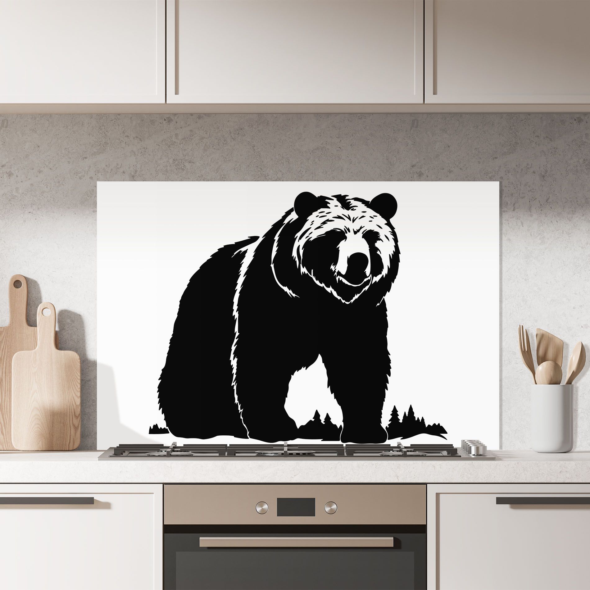 Forest Bear Shape mockup 7