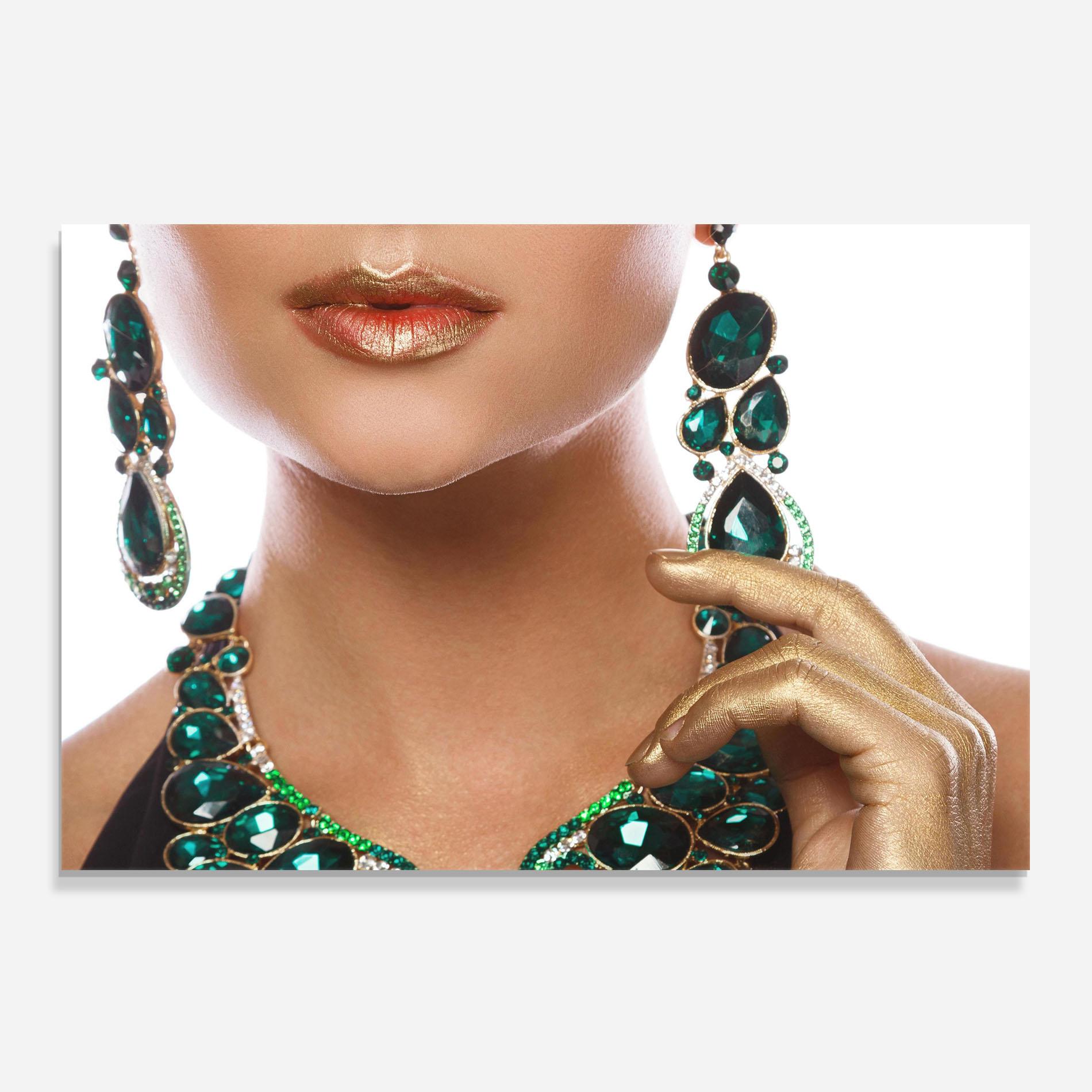 Konyhai üveg hátfal Green Accessory mockup 0