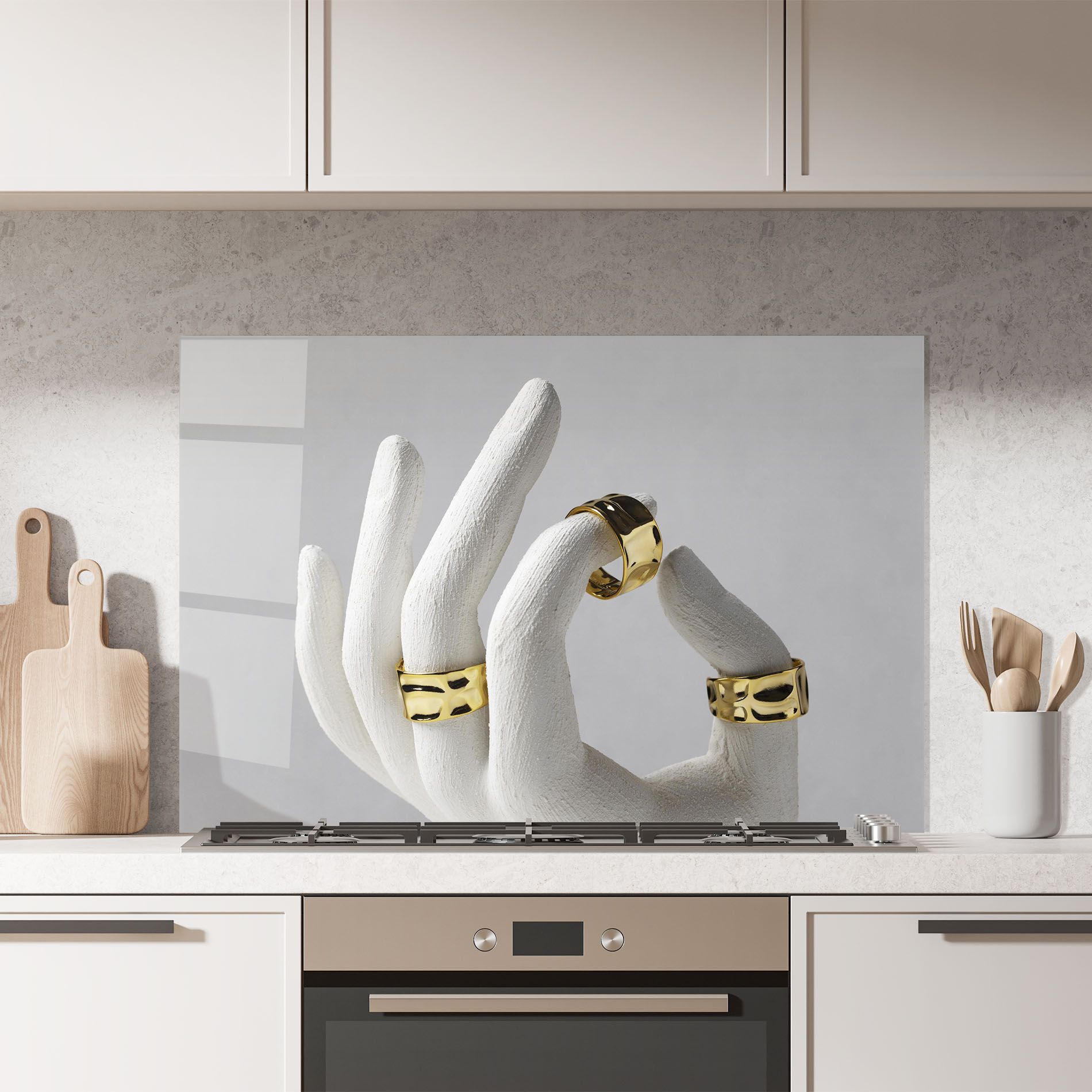 Stand Display Rings mockup 7