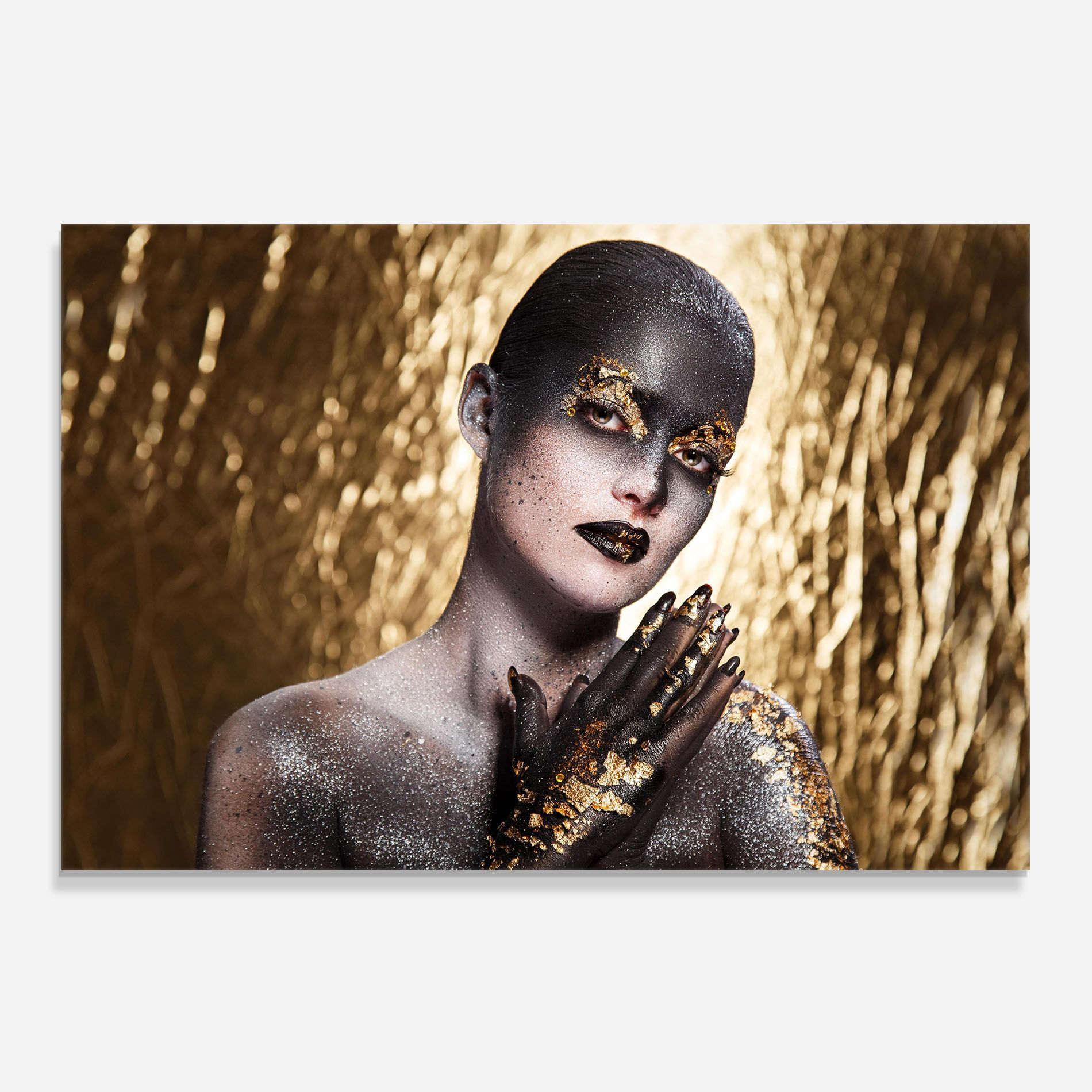 Gold Artistic Makeup mockup 0