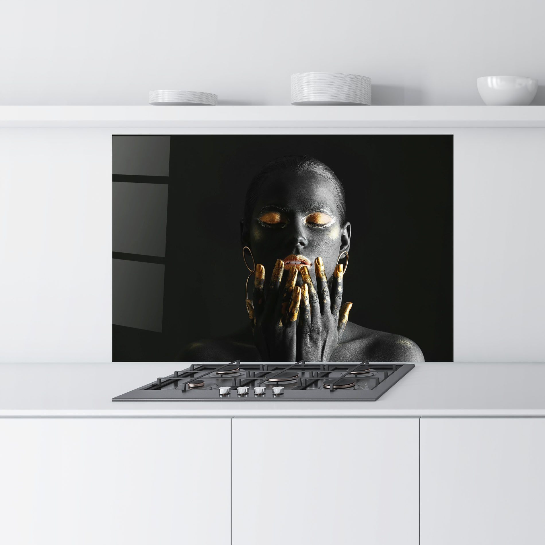 Black Golden Makeup mockup 9