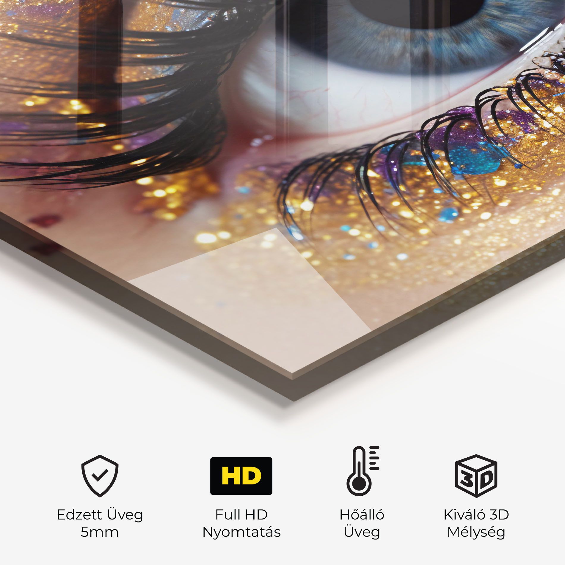 Blue Eye Make Up mockup 2