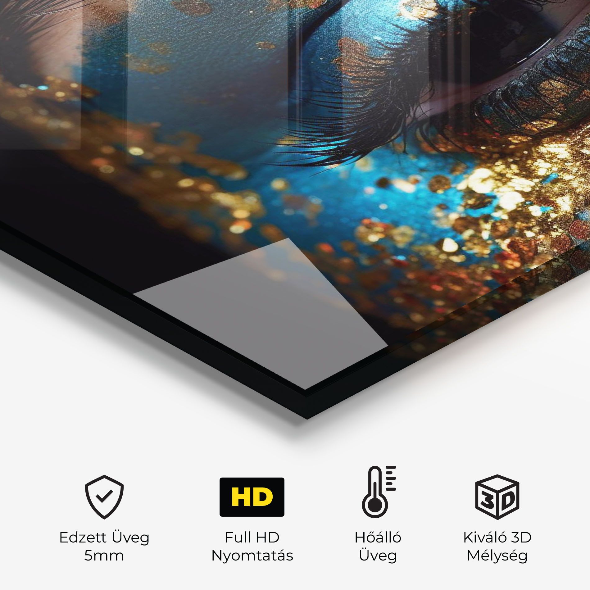 Blue Gold Glitter mockup 2