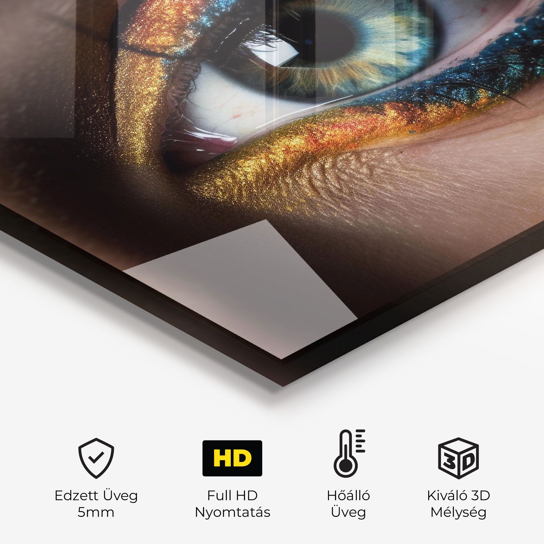 Blue Green Eye Makeup mockup 2