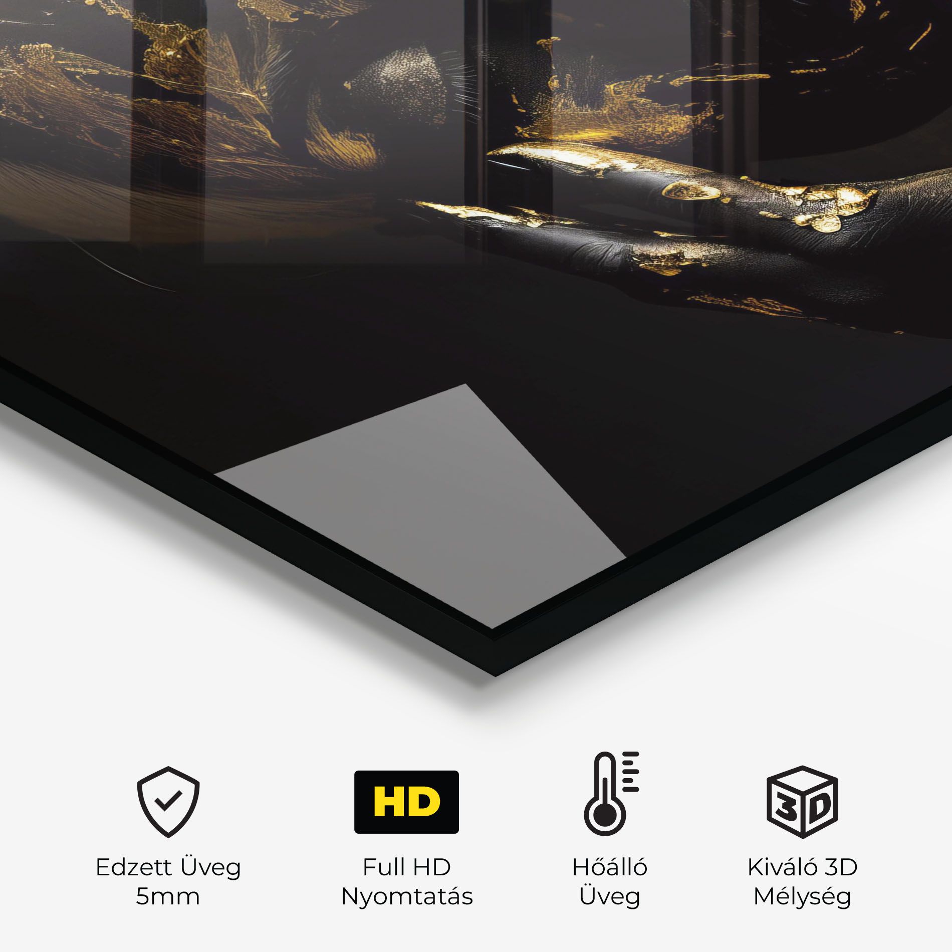 Gold Makeup On Black mockup 2