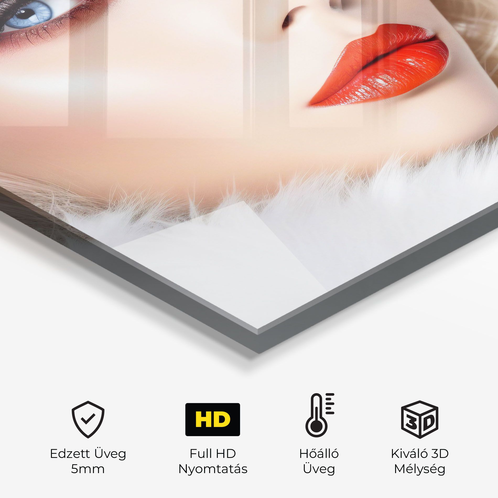 White Hair Makeup mockup 2