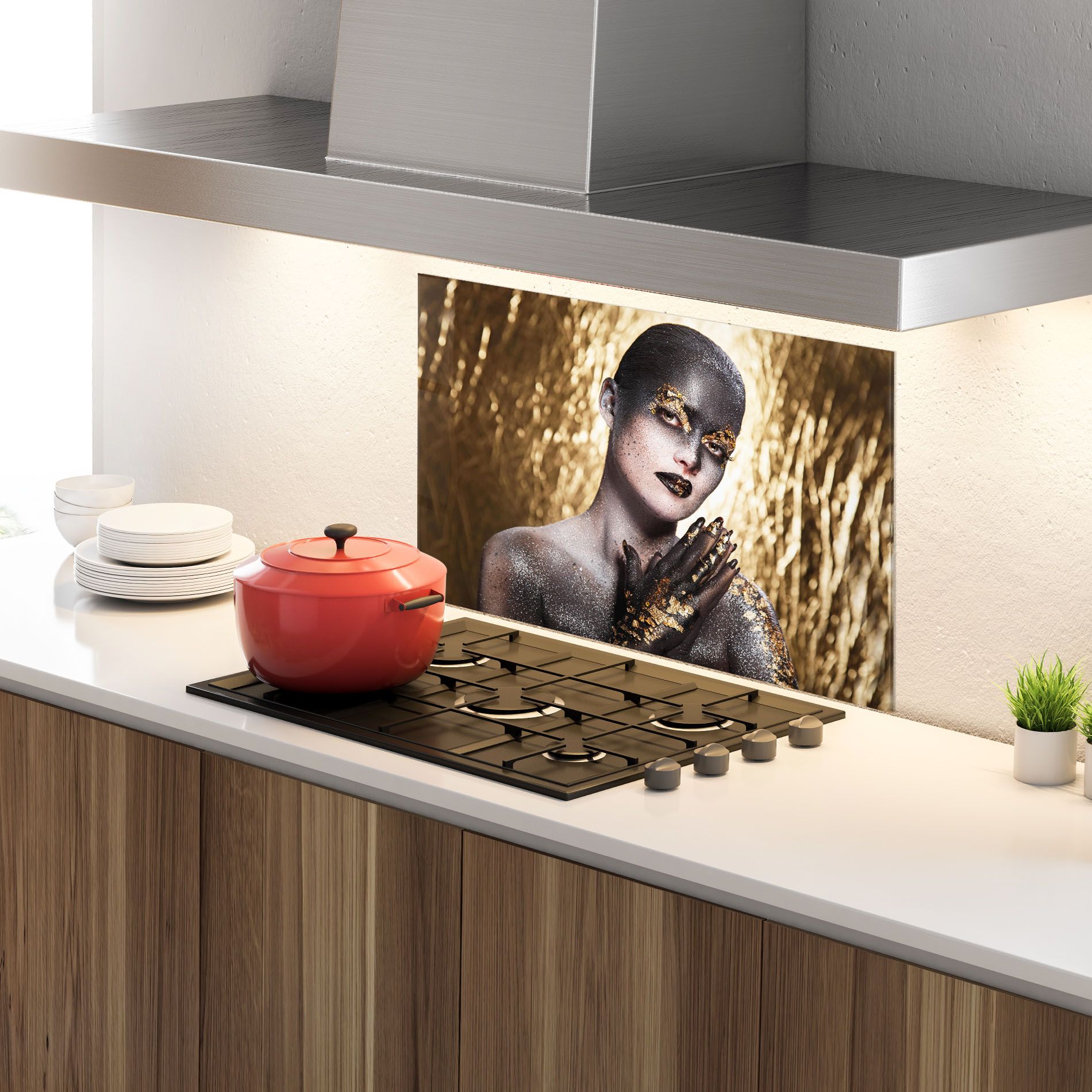 Gold Artistic Makeup mockup 4