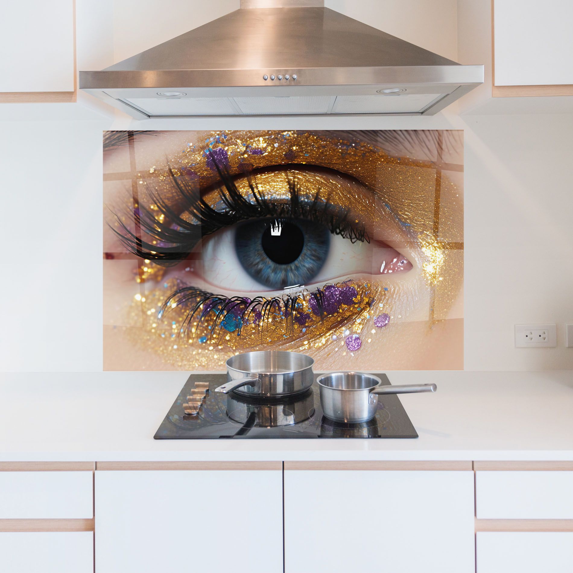 Blue Eye Make Up mockup 5