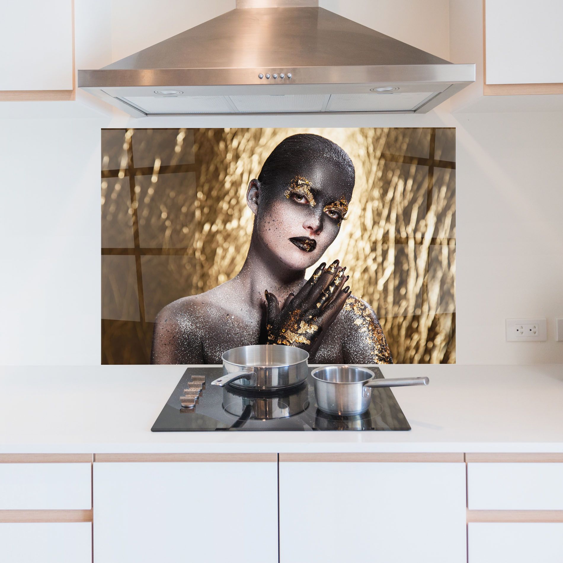 Gold Artistic Makeup mockup 5