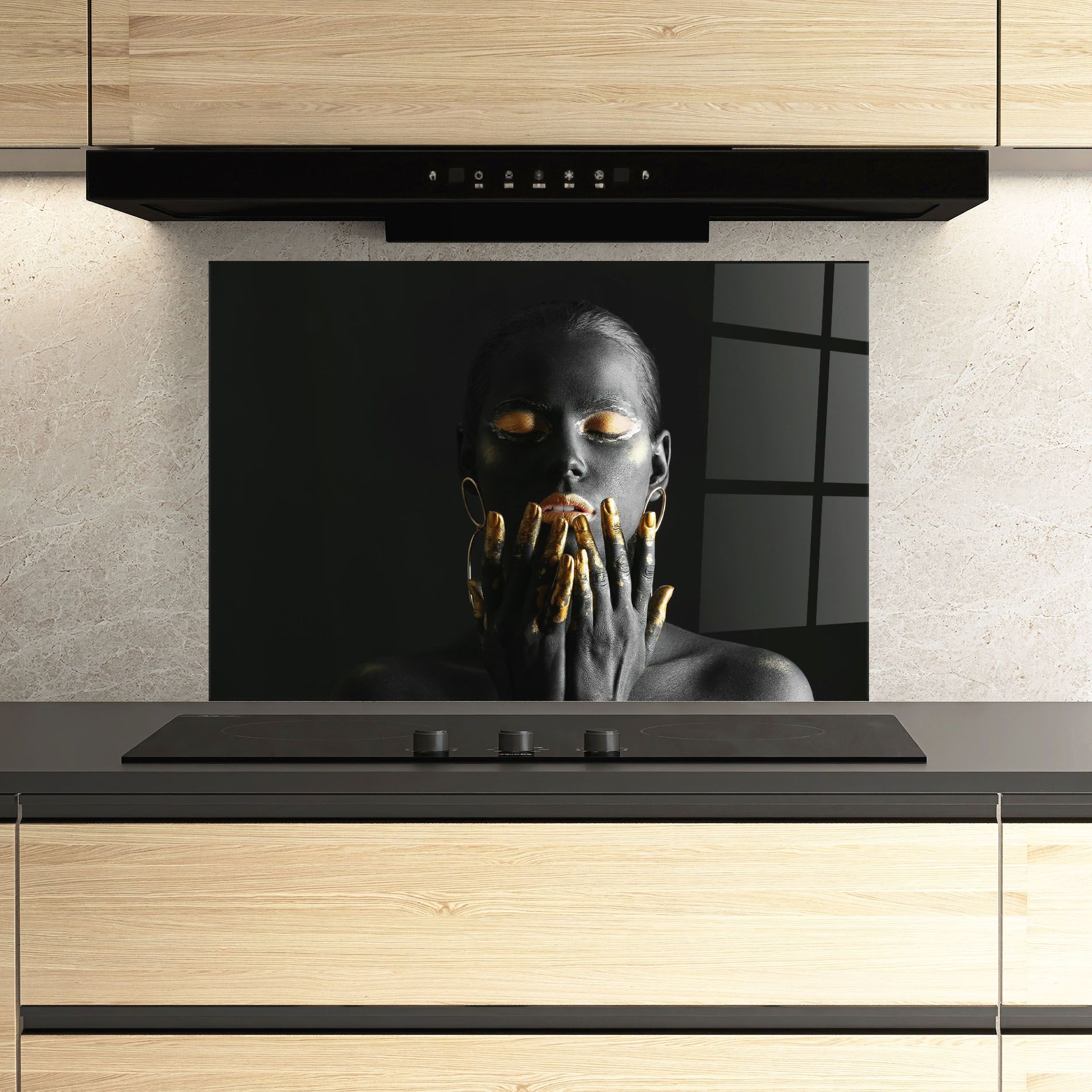 Black Golden Makeup mockup 3