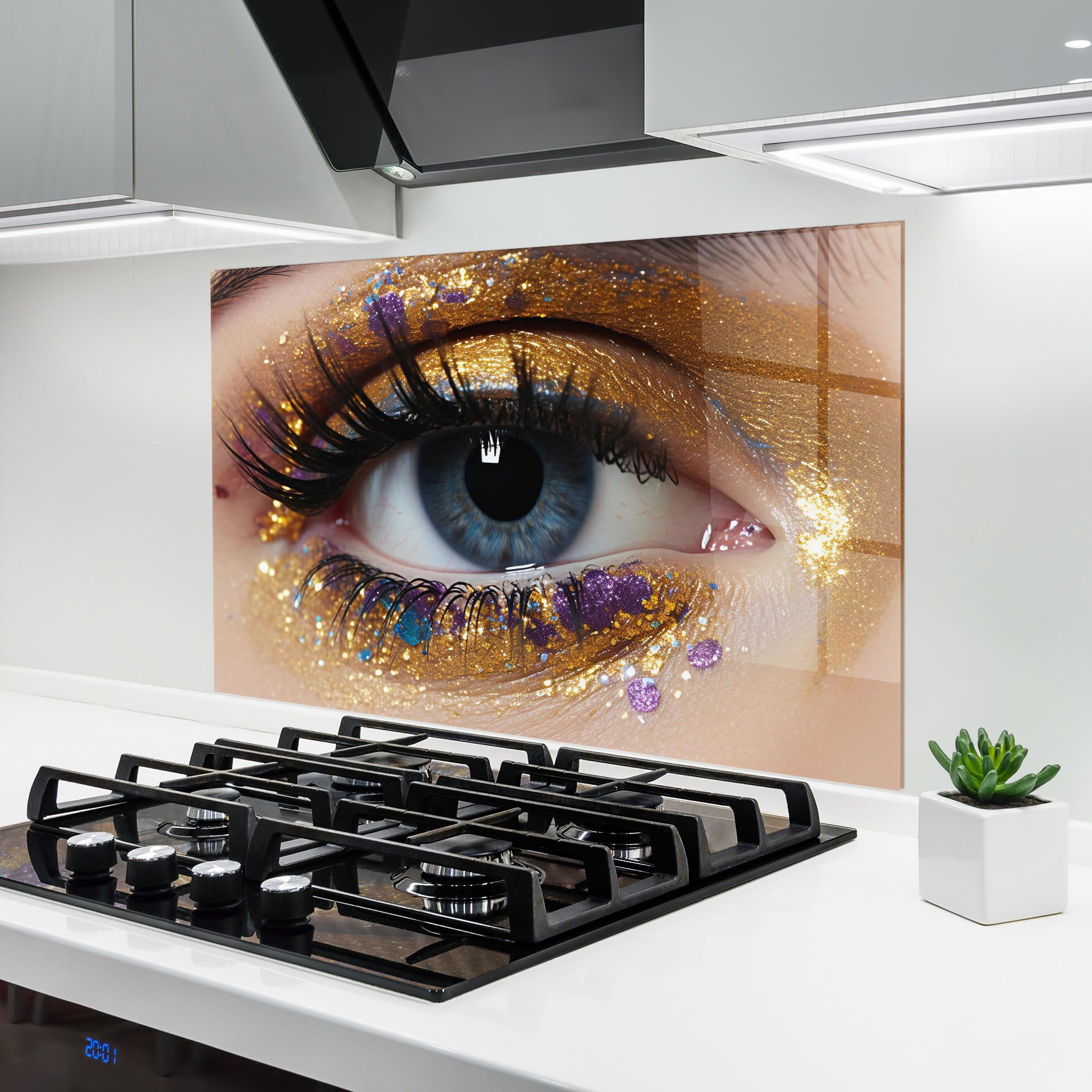 Blue Eye Make Up mockup 6