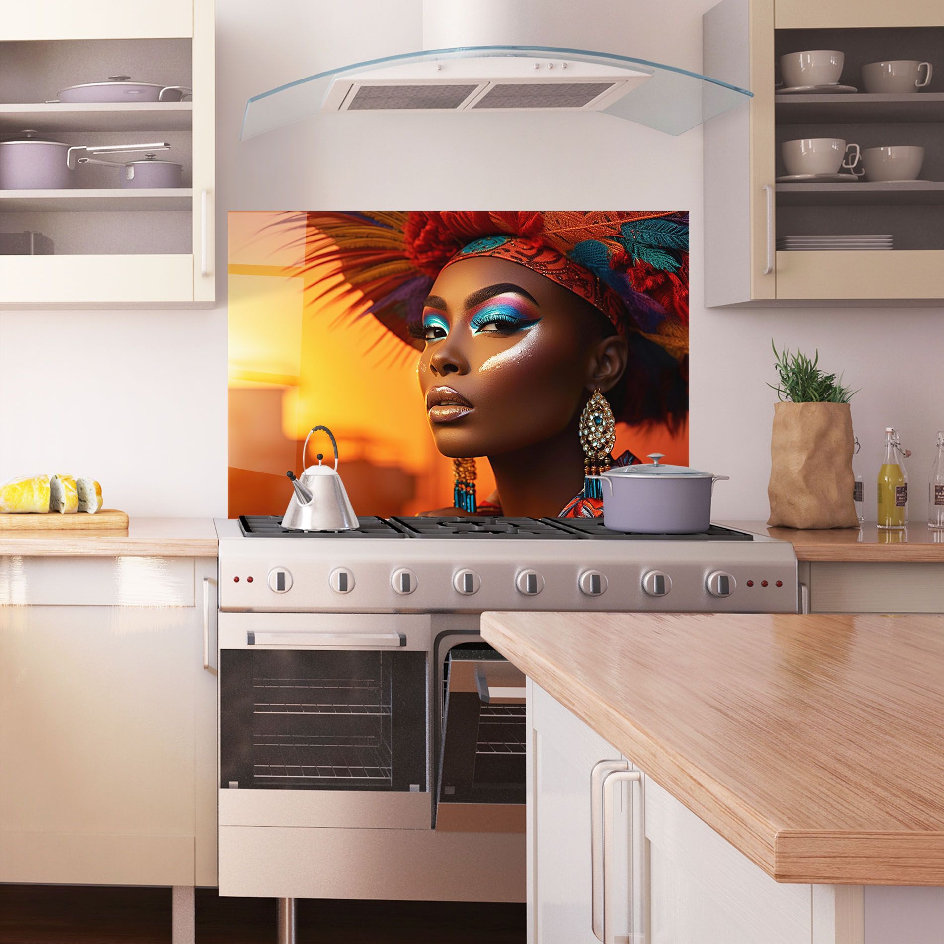 Elaborate Makeup Woman mockup 1