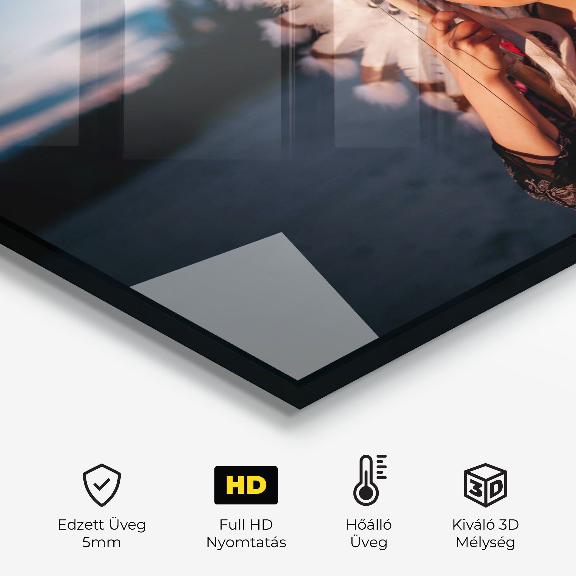 Indian Woman Sunset mockup 2