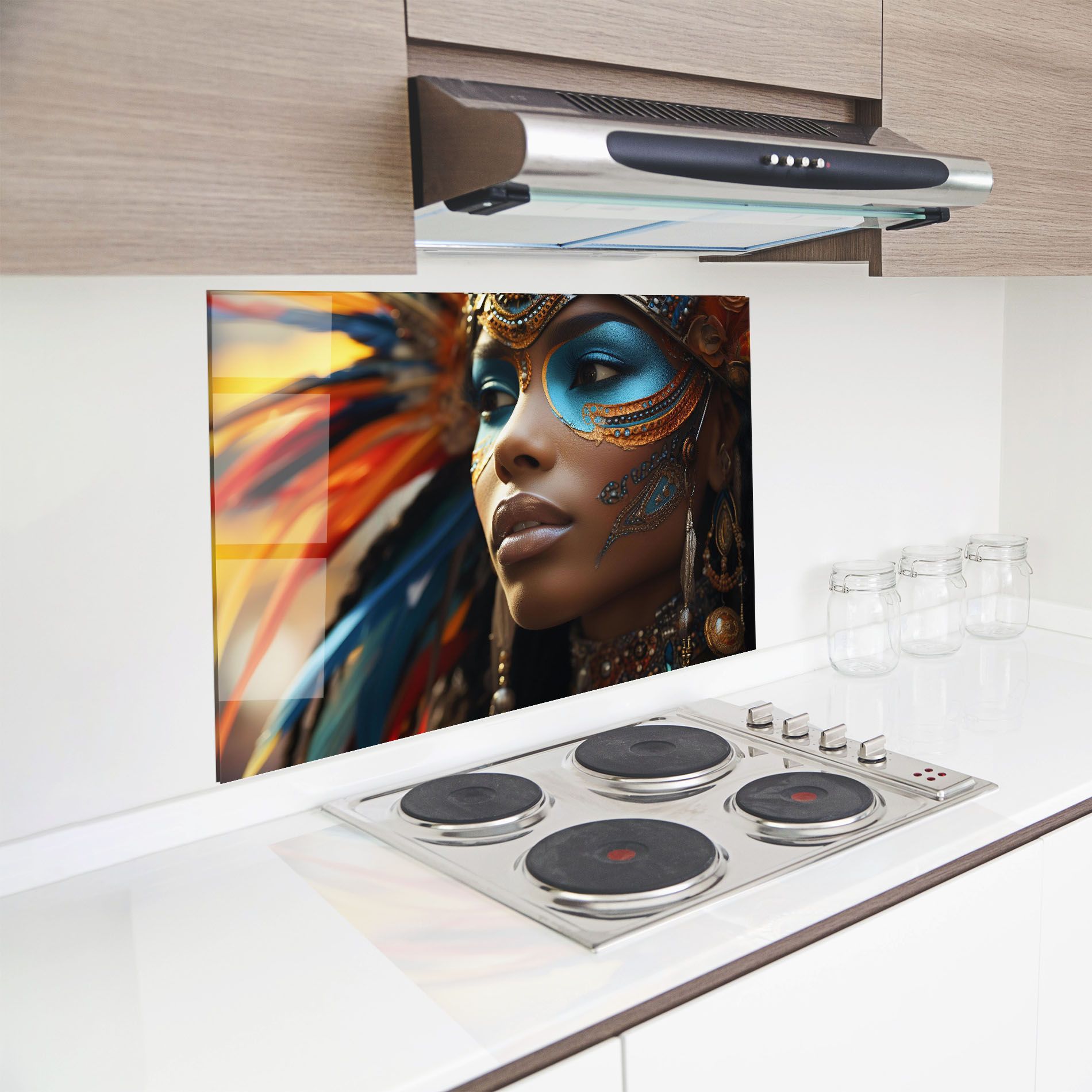 Traditional Feathers Clothing mockup 8