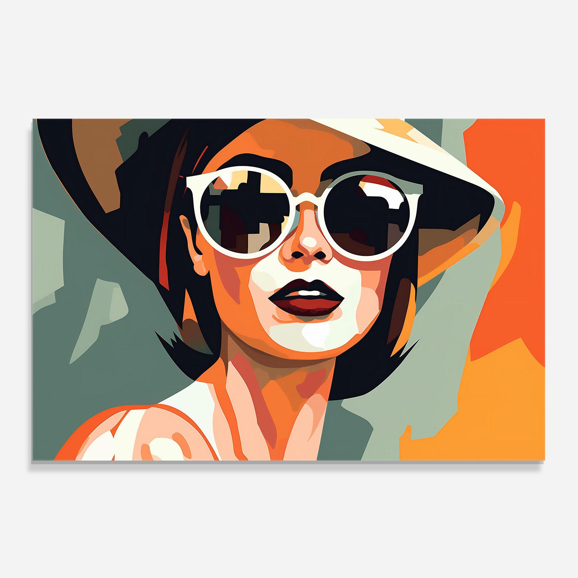 Konyhai üveg hátfal Modern Design Style mockup 0