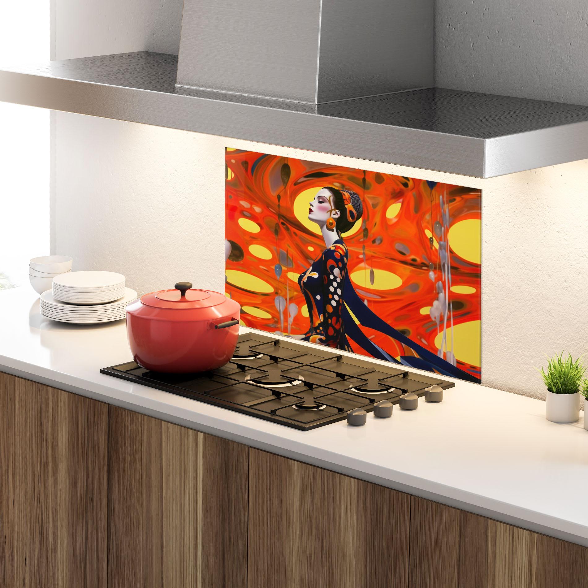 Konyhai üveg hátfal Big Orange Accesories mockup 4