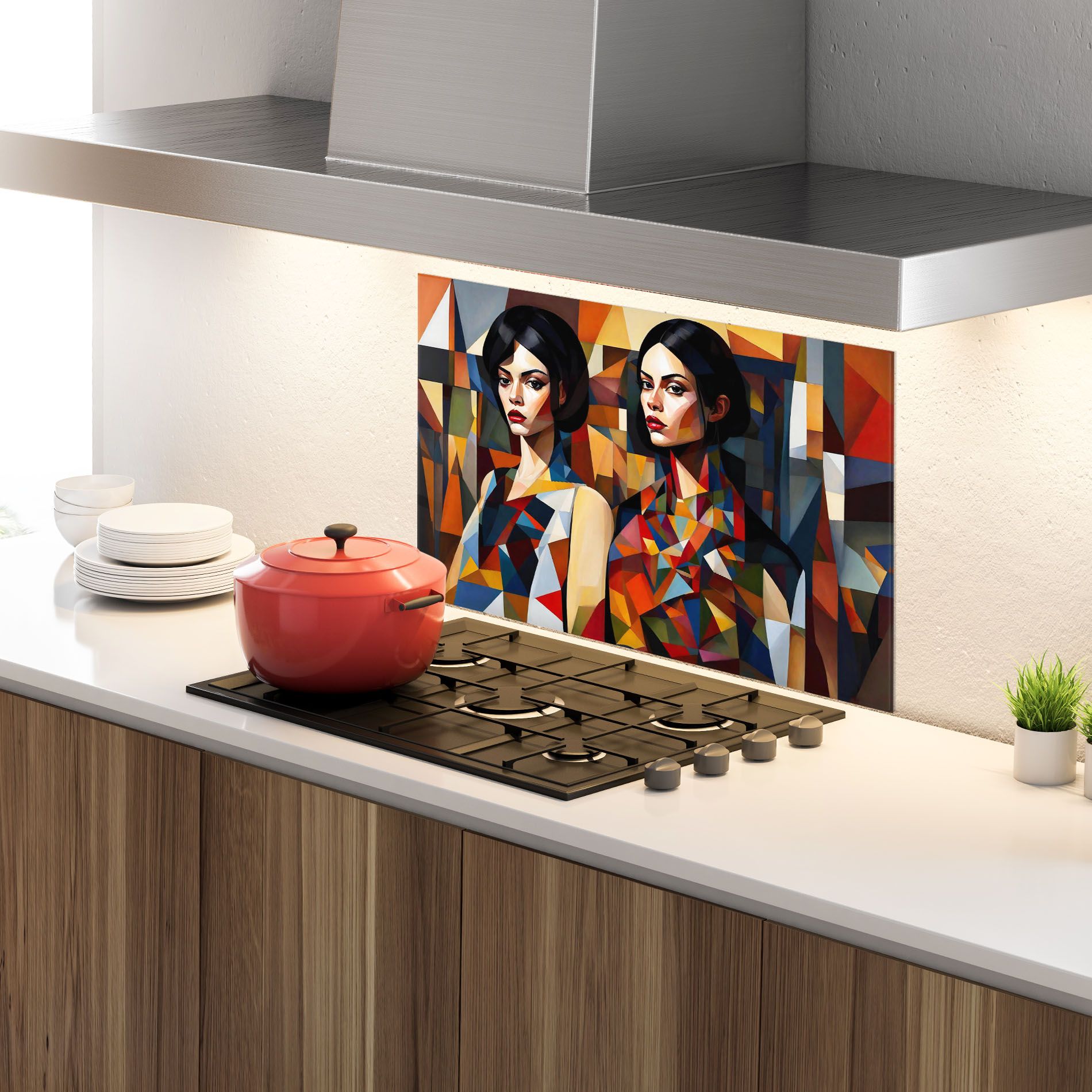 Young Abstract Women mockup 4