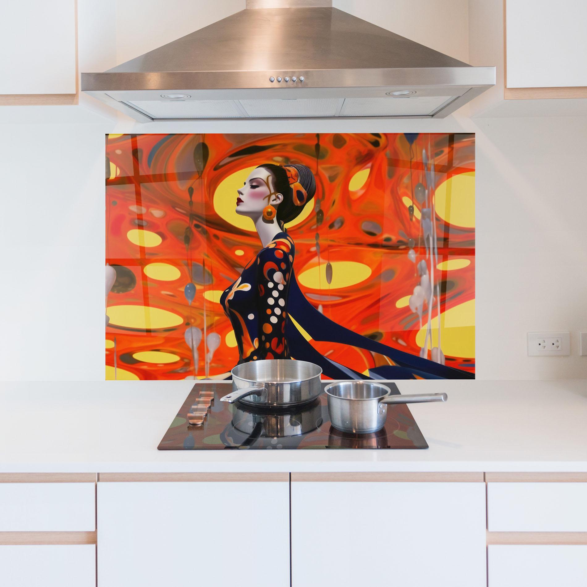 Konyhai üveg hátfal Big Orange Accesories mockup 5