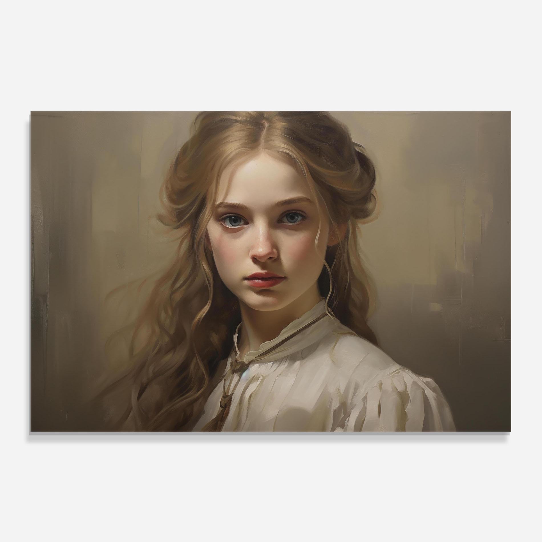 Konyhai üveg hátfal Timeless Portrait mockup 0