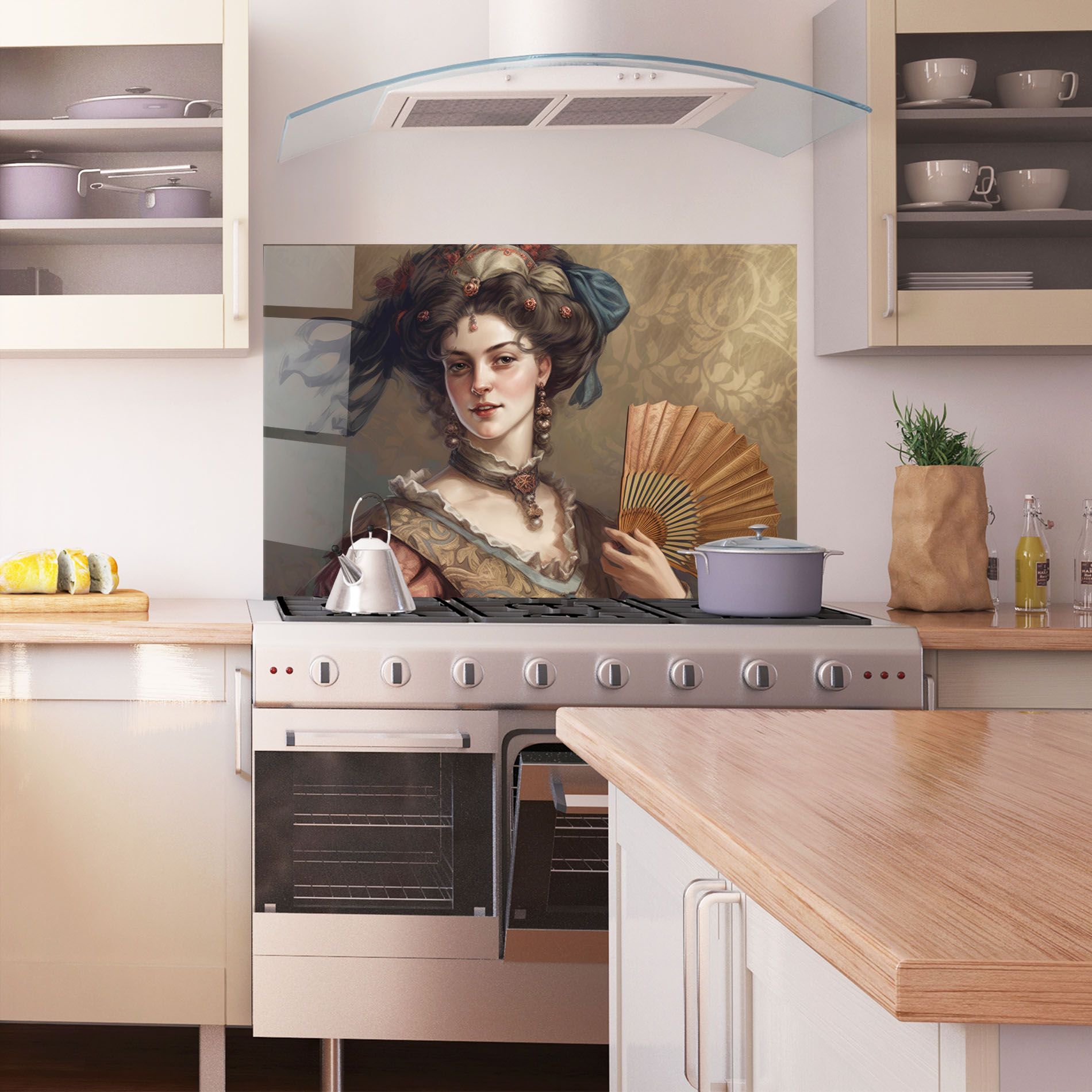 Medieval Noblewoman mockup 1