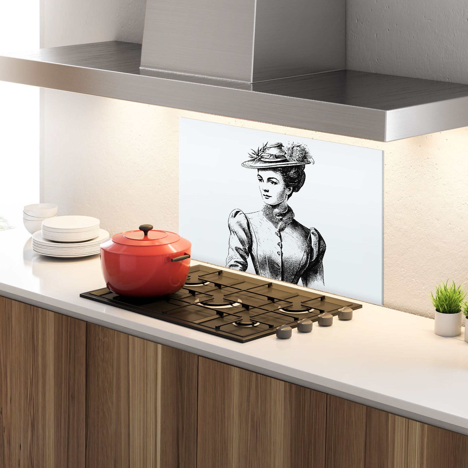 Noble Lady Hat mockup 4