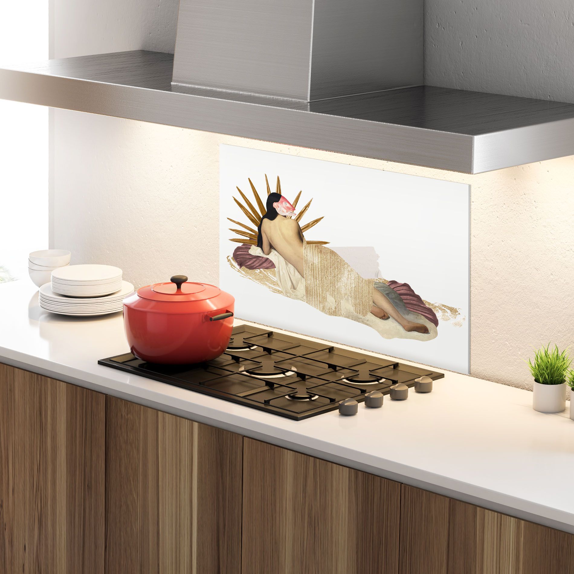 Vintage Woman Art mockup 4