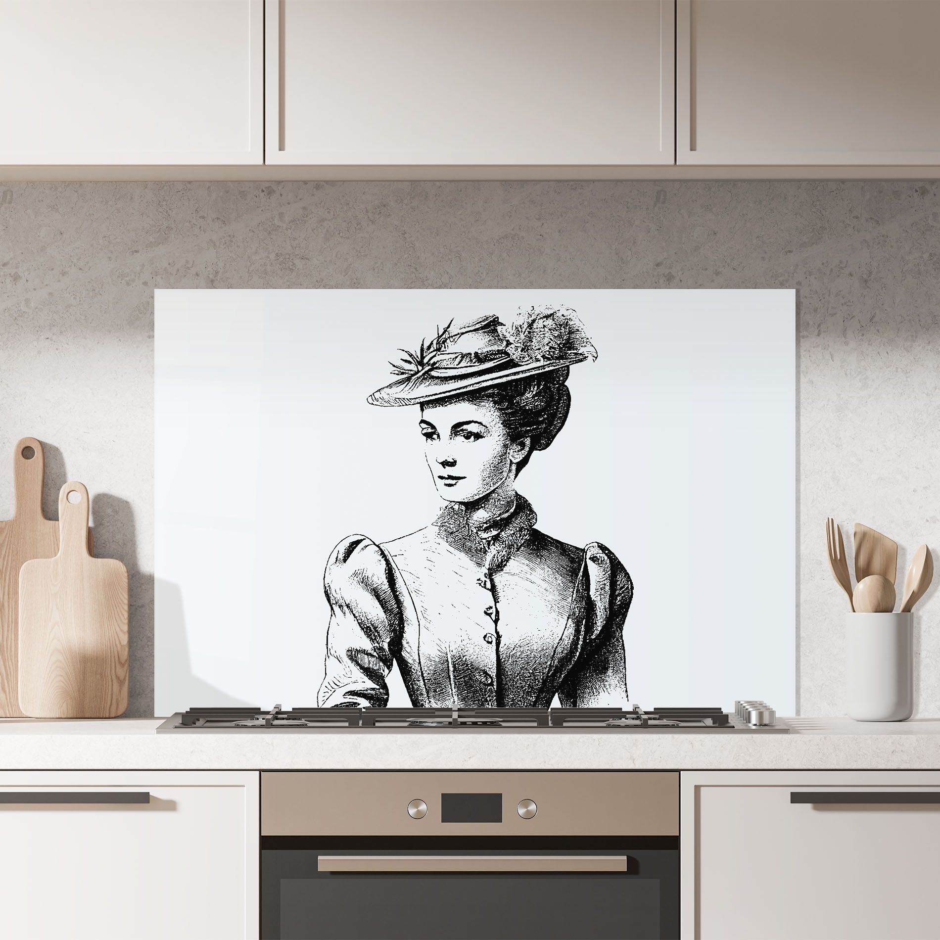 Noble Lady Hat mockup 7